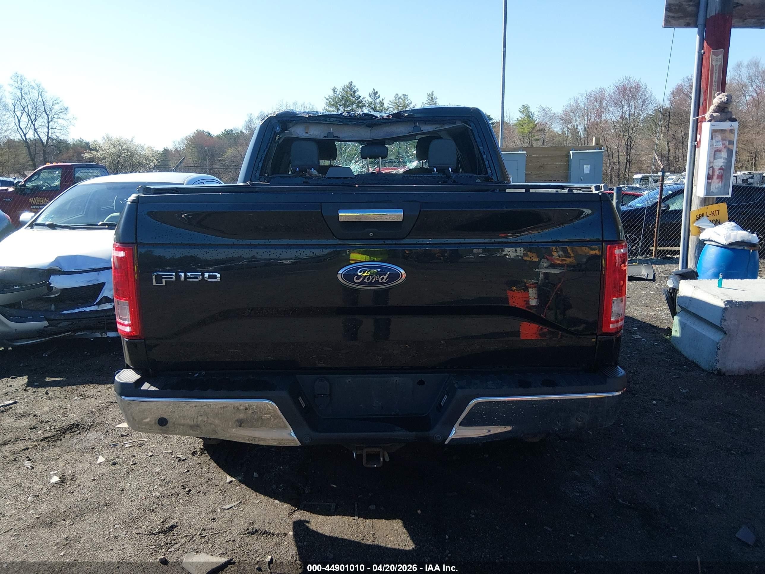 2015 Ford F-150 Xlt Black vin: 1FTEW1EP4FFB44818