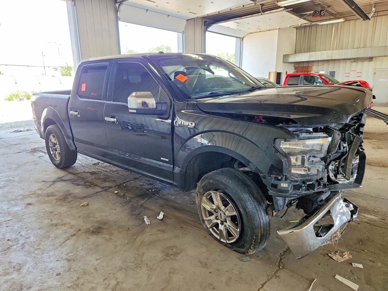 2015 Ford F150 Supercrew Черный vin: 1FTEW1EP4FKE19708