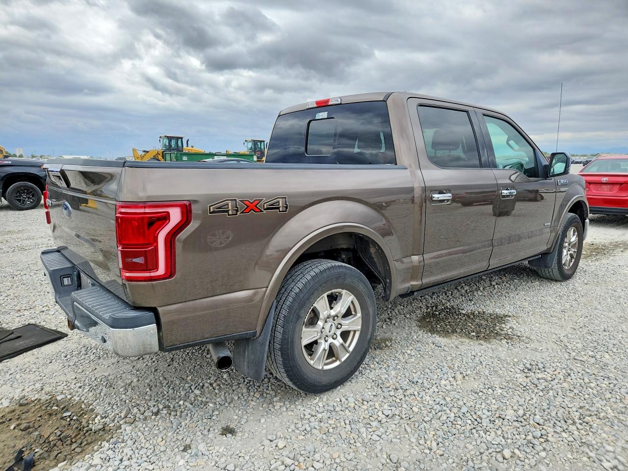2015 Ford F150 Supercrew Коричневый vin: 1FTEW1EP4FKE21815