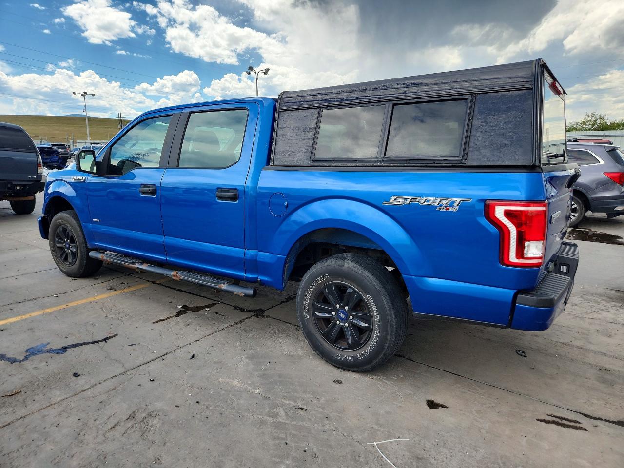 2015 Ford F150 Supercrew Blue vin: 1FTEW1EP4FKE39232