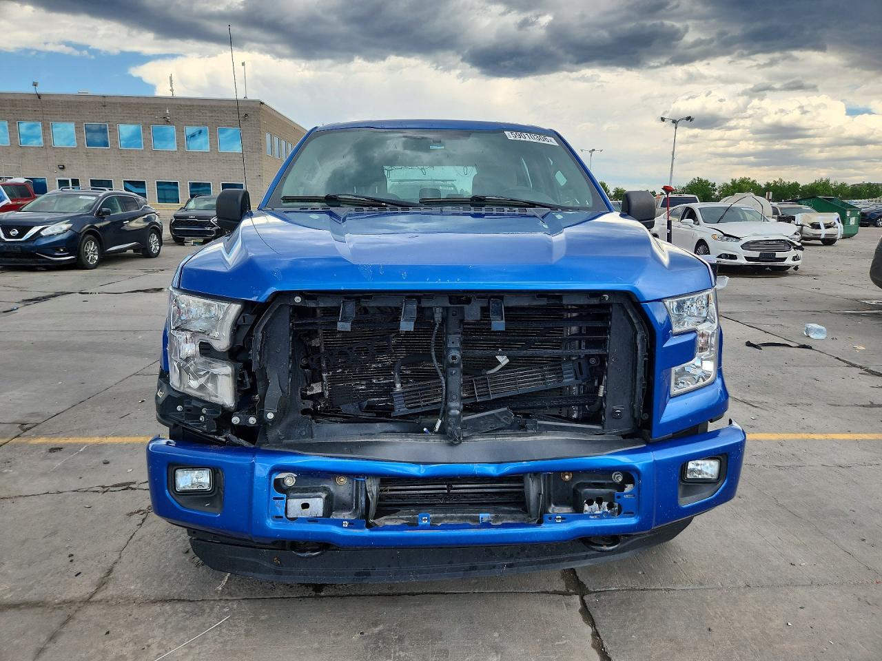 2015 Ford F150 Supercrew Blue vin: 1FTEW1EP4FKE39232