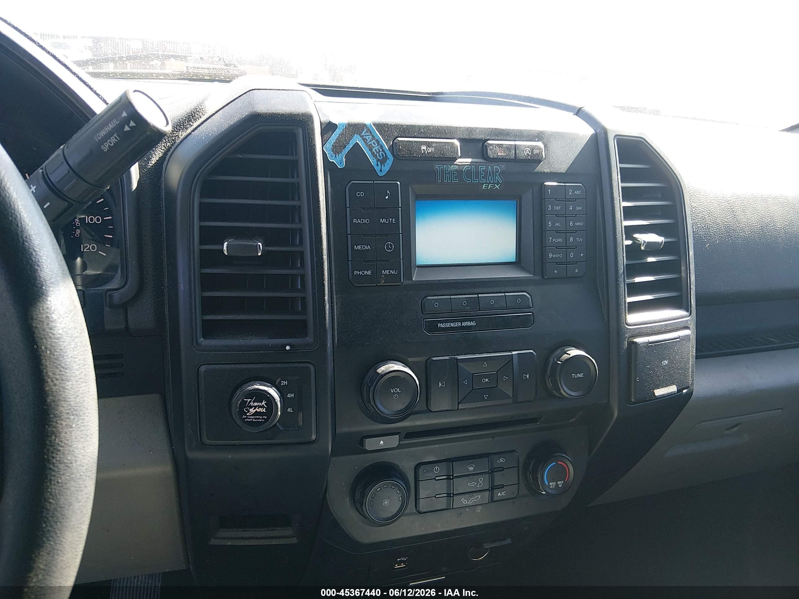 2016 Ford F-150 Xl Blue vin: 1FTEW1EP4GFC10656