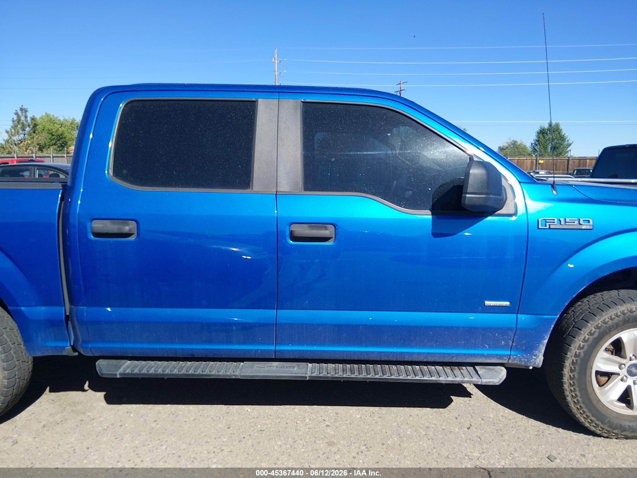 2016 Ford F-150 Xl Blue vin: 1FTEW1EP4GFC10656