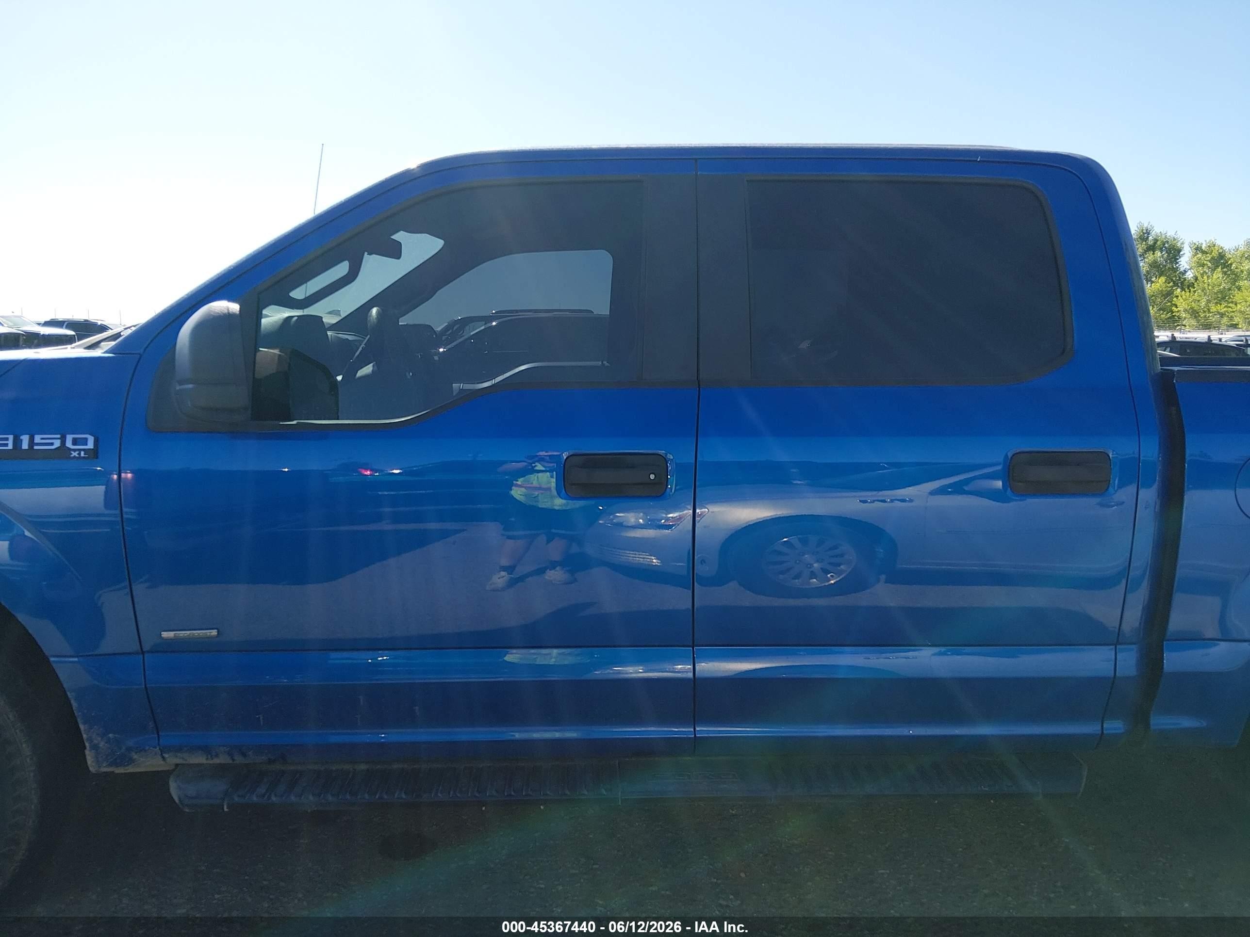 2016 Ford F-150 Xl Blue vin: 1FTEW1EP4GFC10656