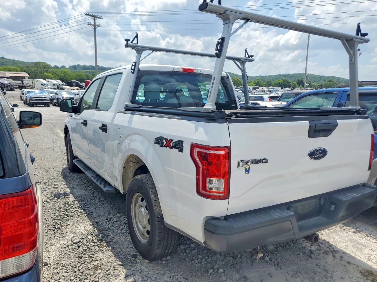 2016 Ford F150 Supercrew White vin: 1FTEW1EP4GKF99581