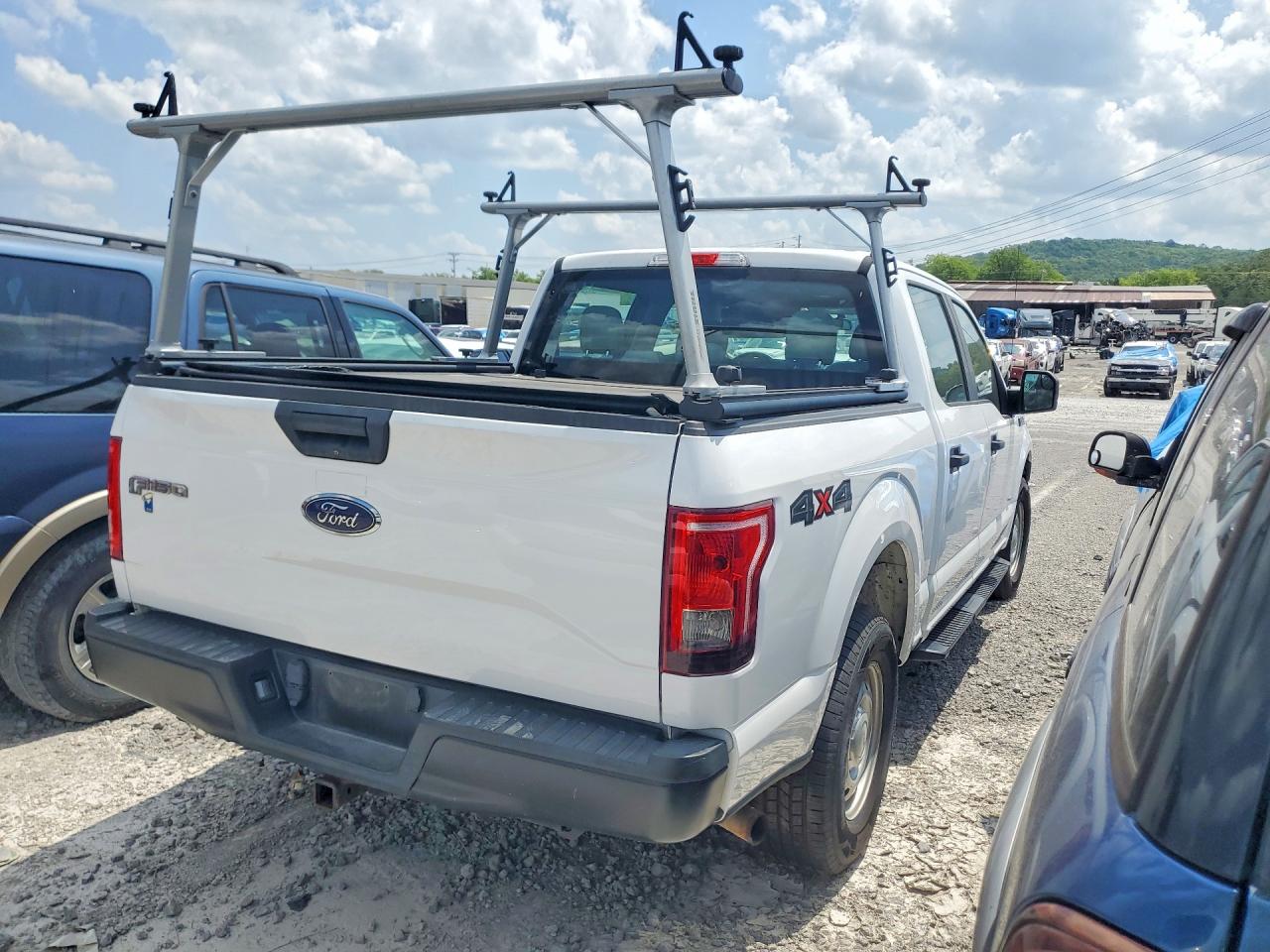 2016 Ford F150 Supercrew White vin: 1FTEW1EP4GKF99581