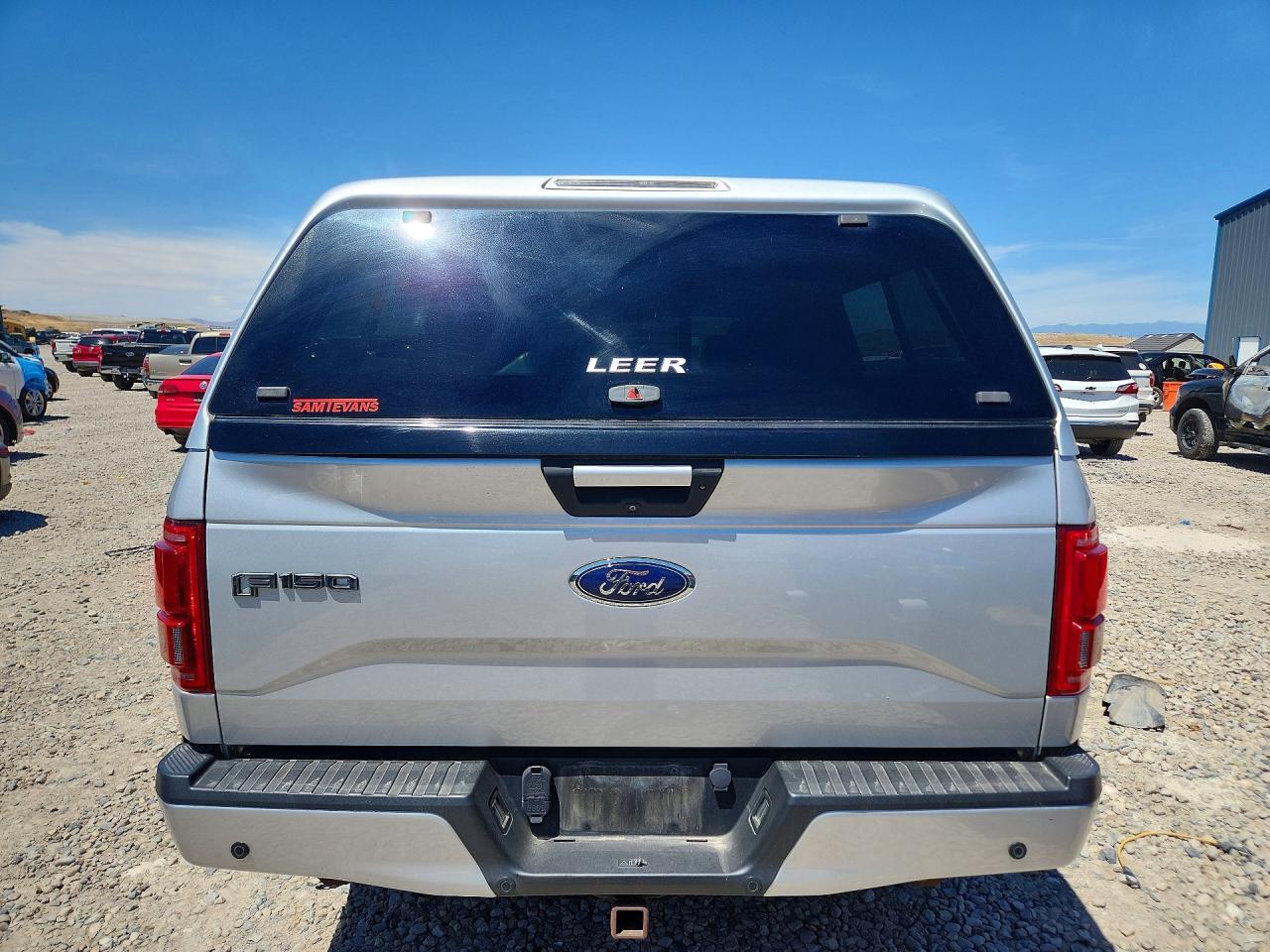 2017 Ford F150 Supercrew Silver vin: 1FTEW1EP4HKC98715