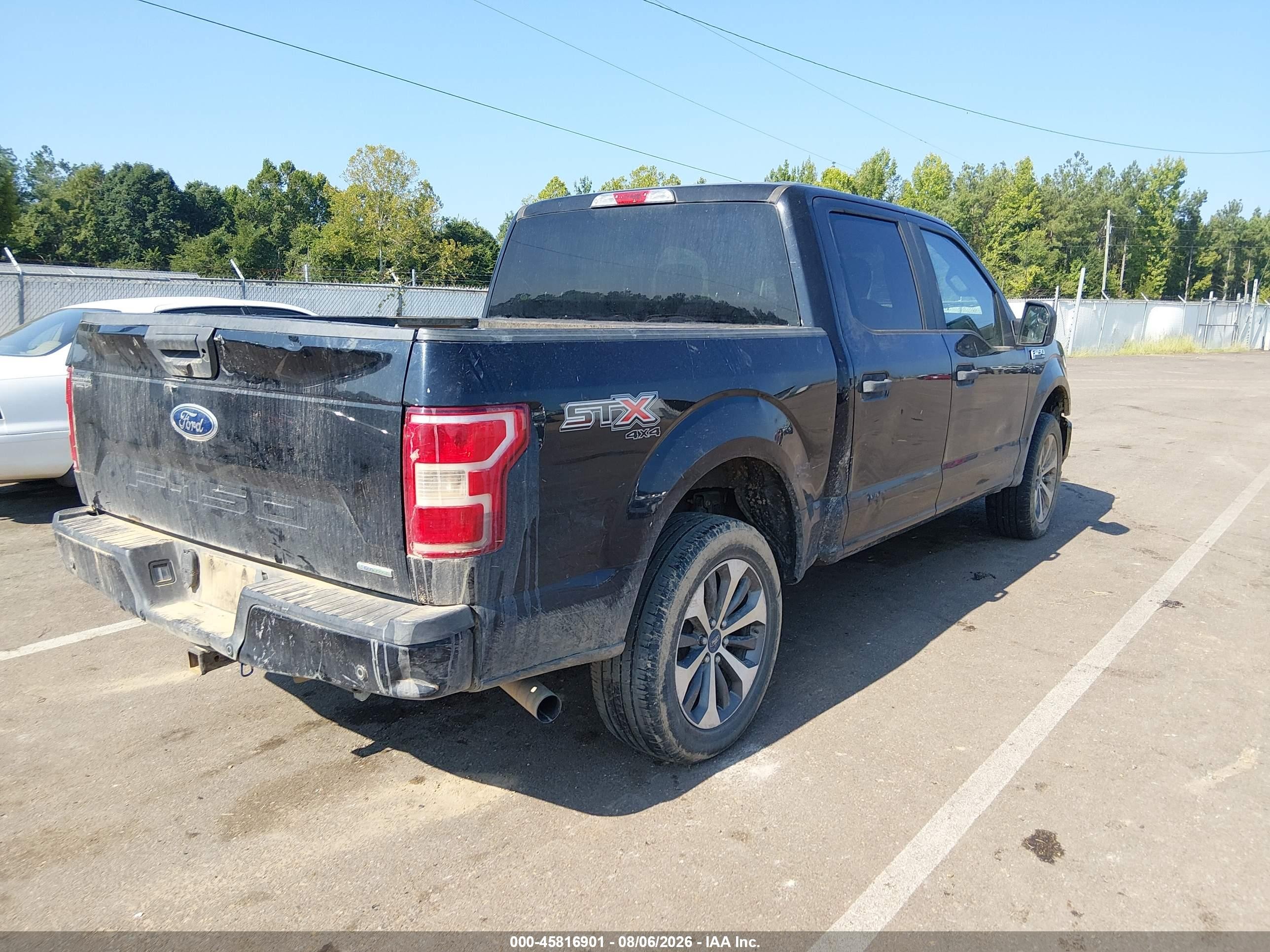 2019 Ford F-150 Xl Black vin: 1FTEW1EP4KFD41790
