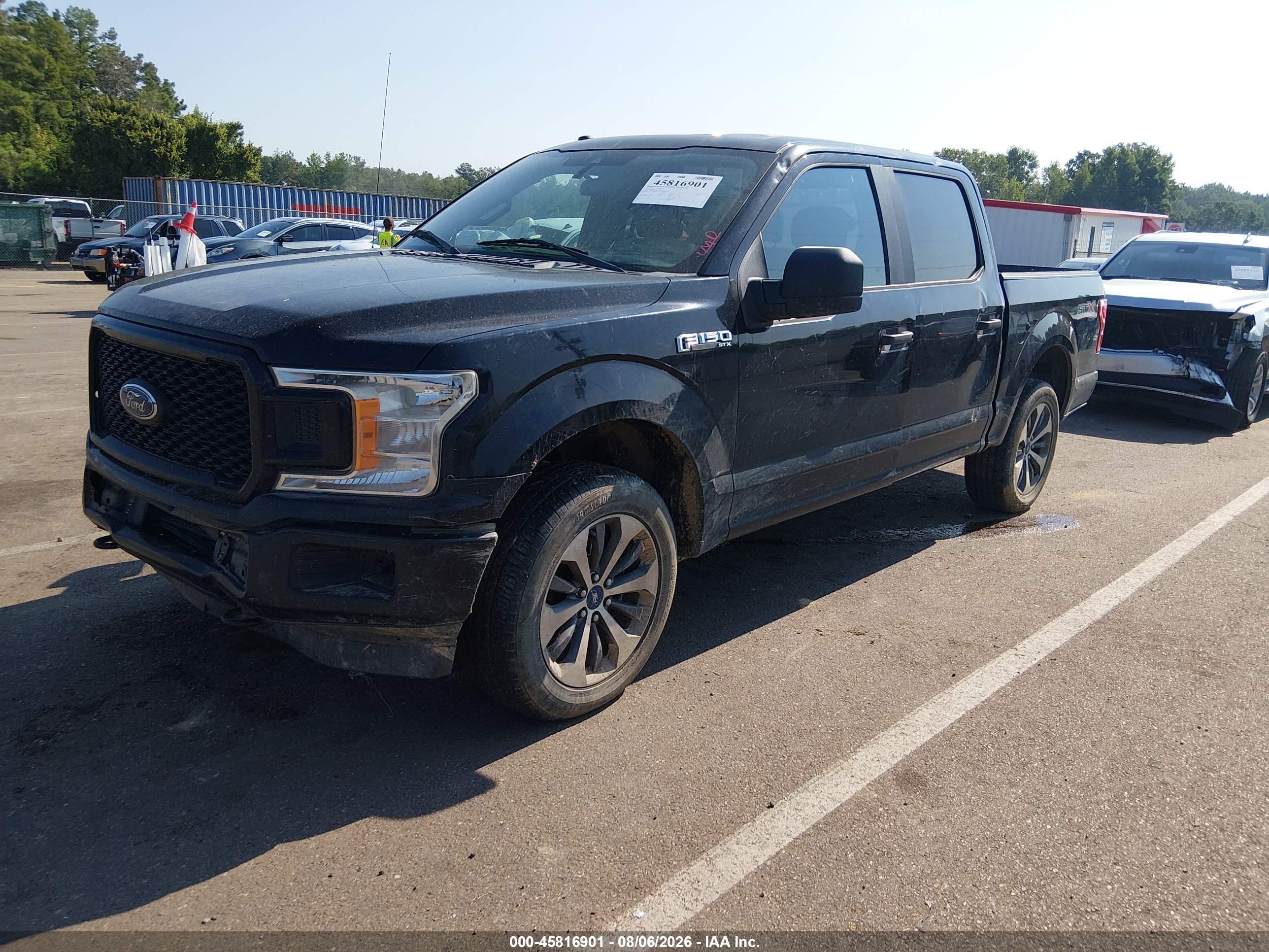 2019 Ford F-150 Xl Black vin: 1FTEW1EP4KFD41790