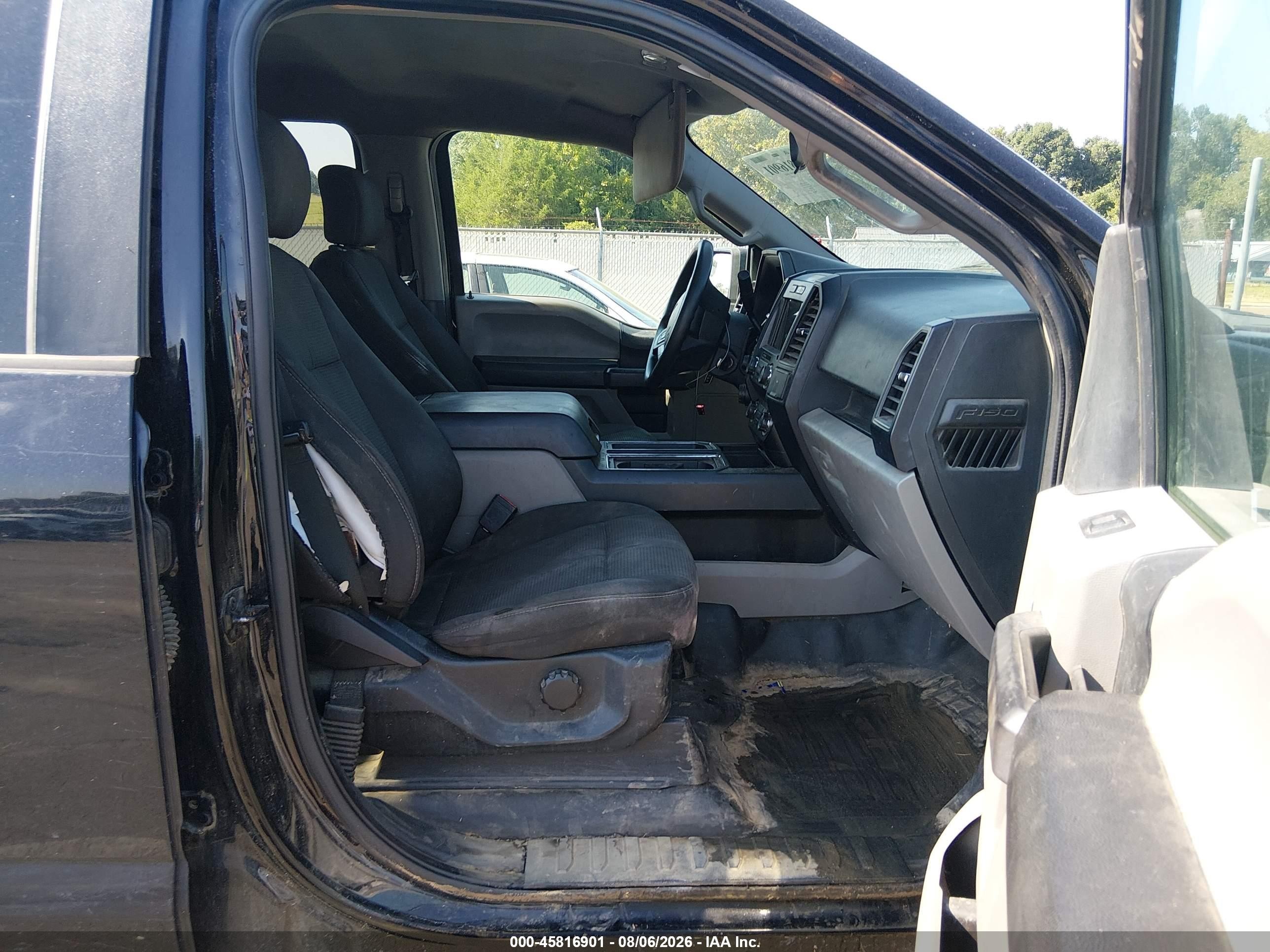 2019 Ford F-150 Xl Black vin: 1FTEW1EP4KFD41790