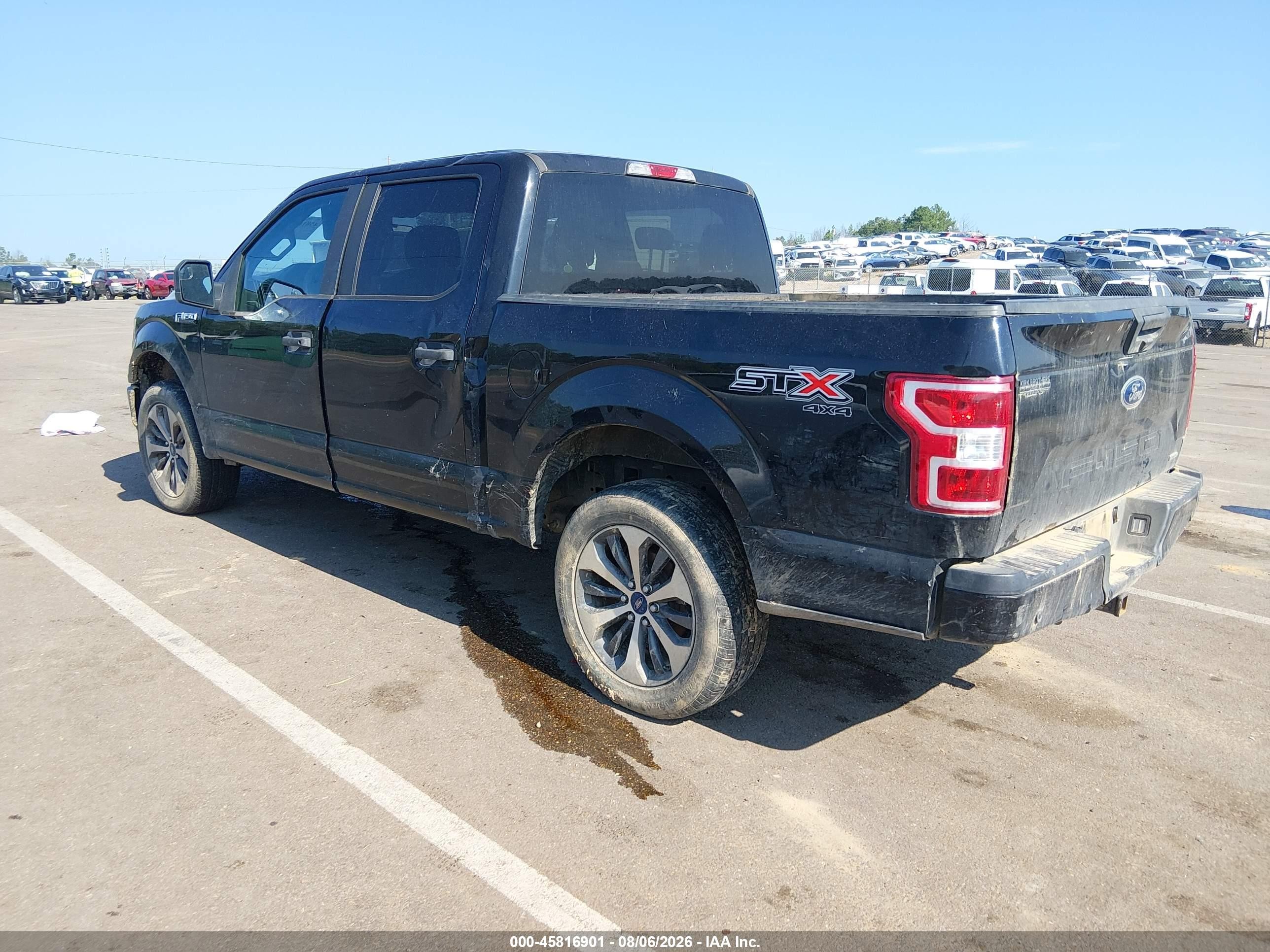 2019 Ford F-150 Xl Black vin: 1FTEW1EP4KFD41790