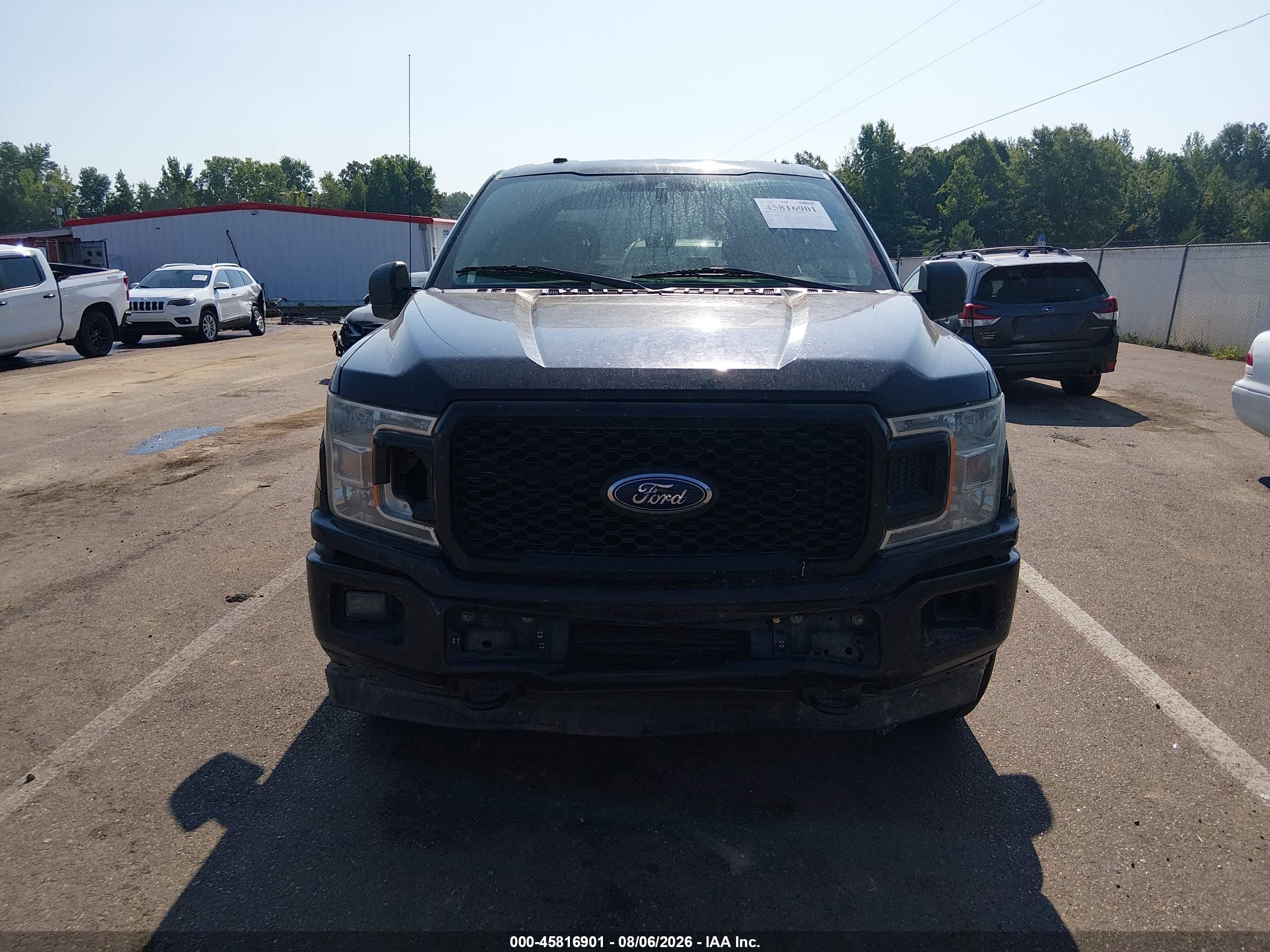2019 Ford F-150 Xl Black vin: 1FTEW1EP4KFD41790