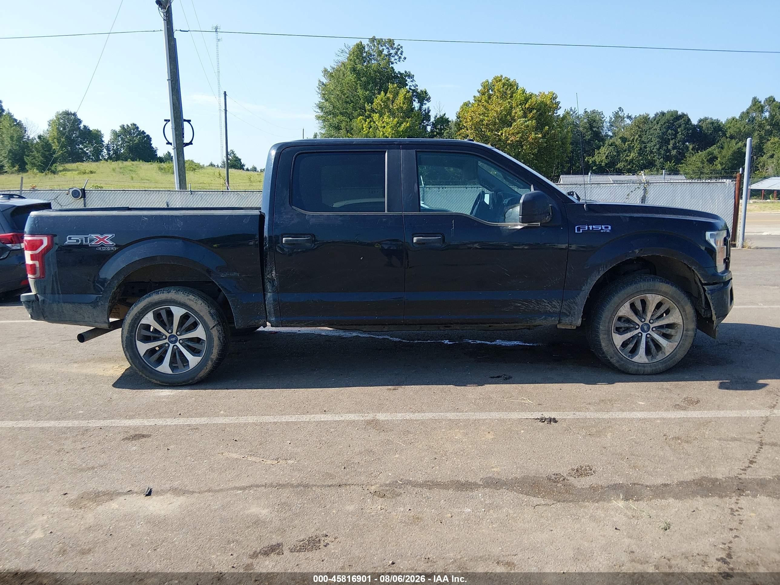 2019 Ford F-150 Xl Black vin: 1FTEW1EP4KFD41790