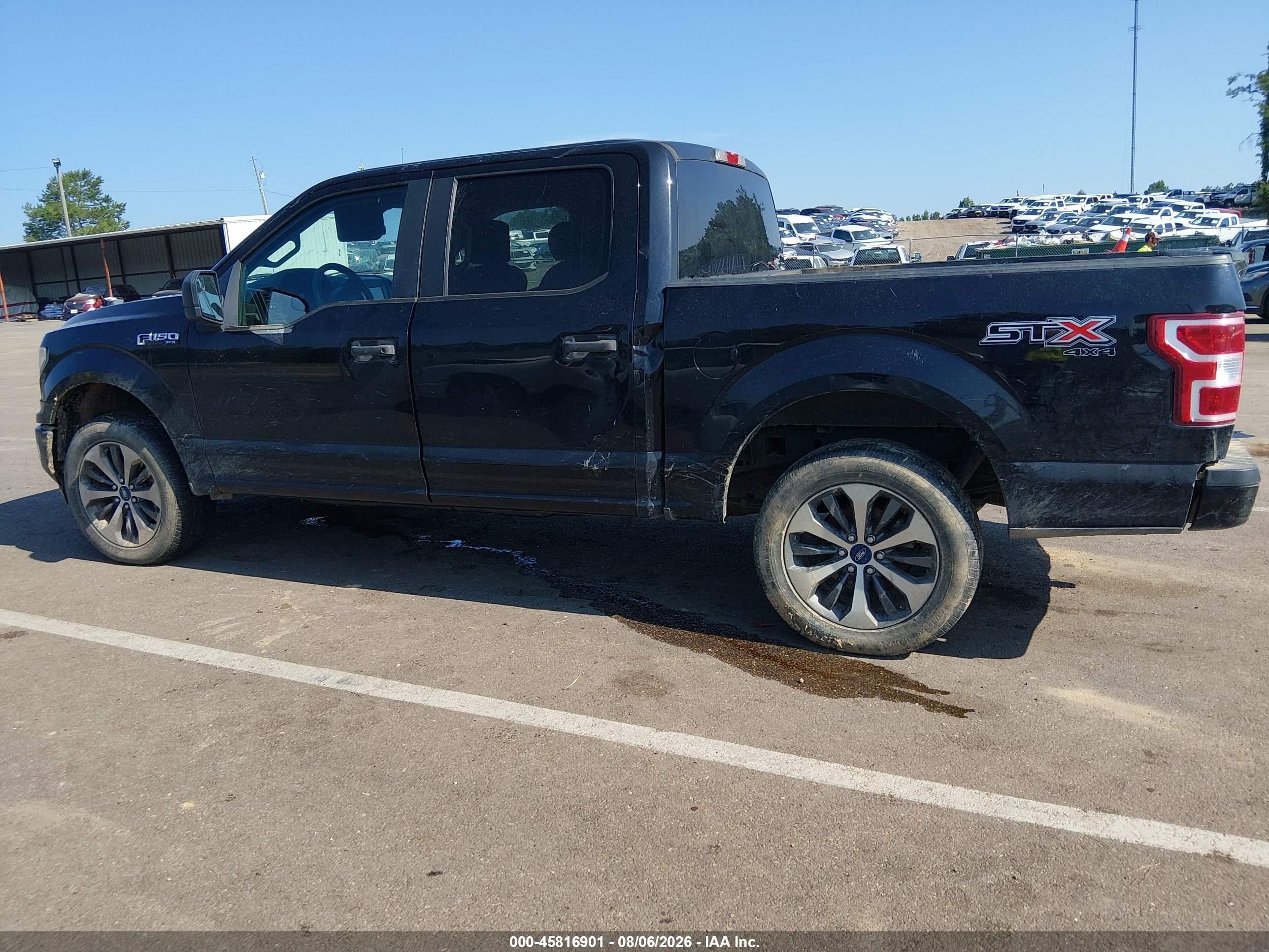 2019 Ford F-150 Xl Black vin: 1FTEW1EP4KFD41790