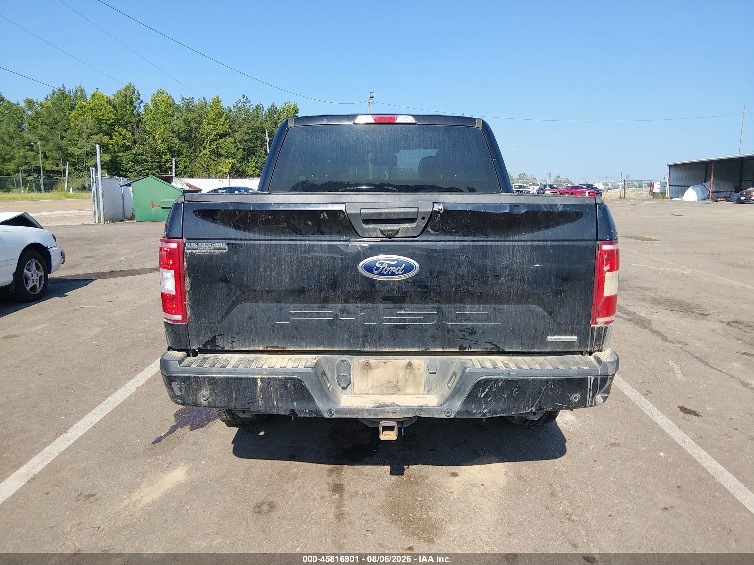2019 Ford F-150 Xl Black vin: 1FTEW1EP4KFD41790