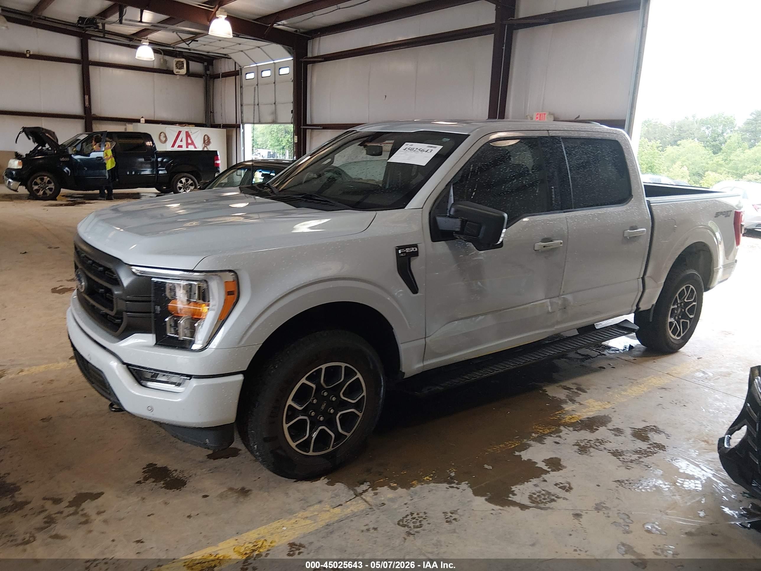 2021 Ford F-150 Xlt Серый vin: 1FTEW1EP4MKE91893