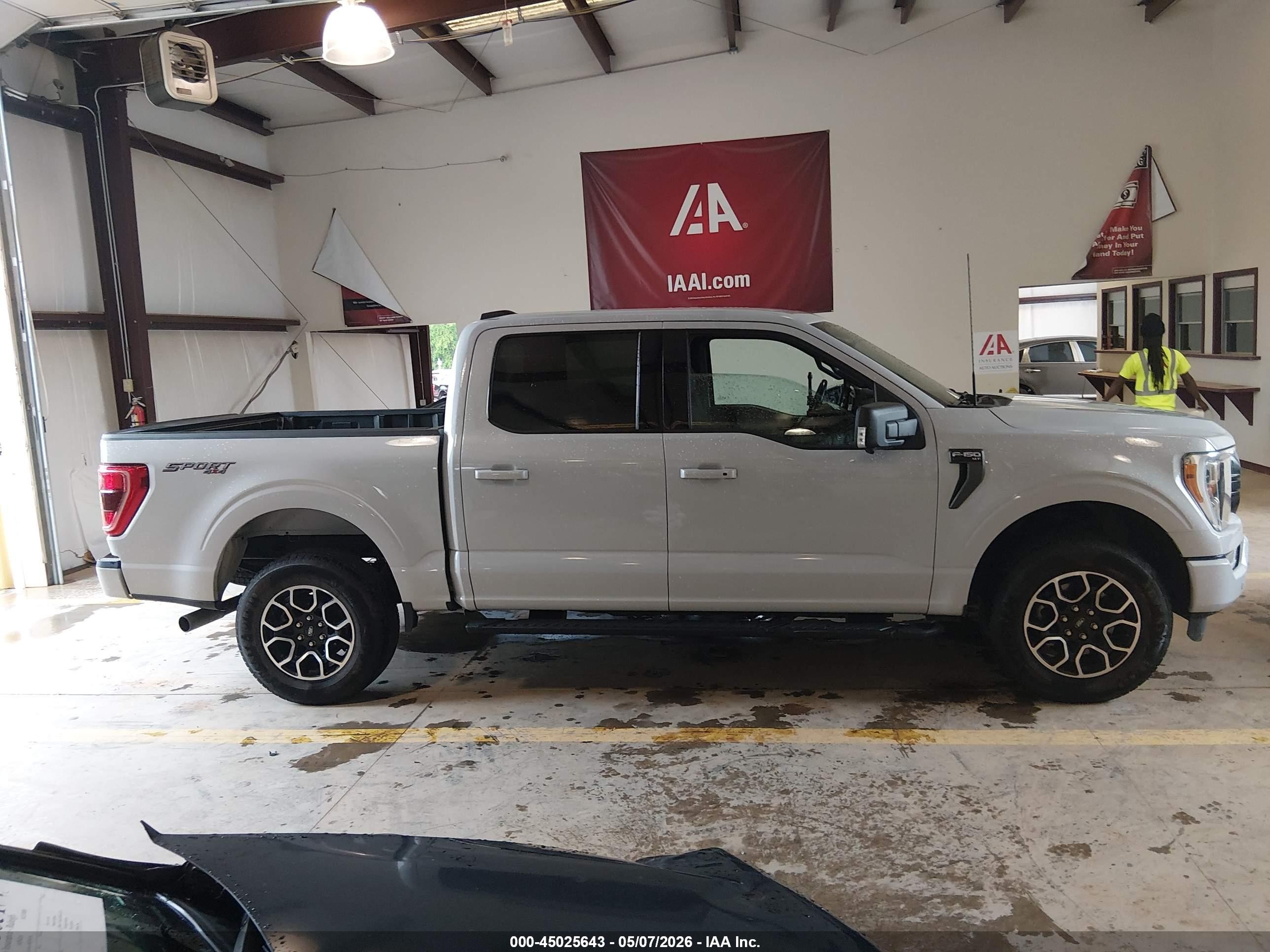 2021 Ford F-150 Xlt Серый vin: 1FTEW1EP4MKE91893