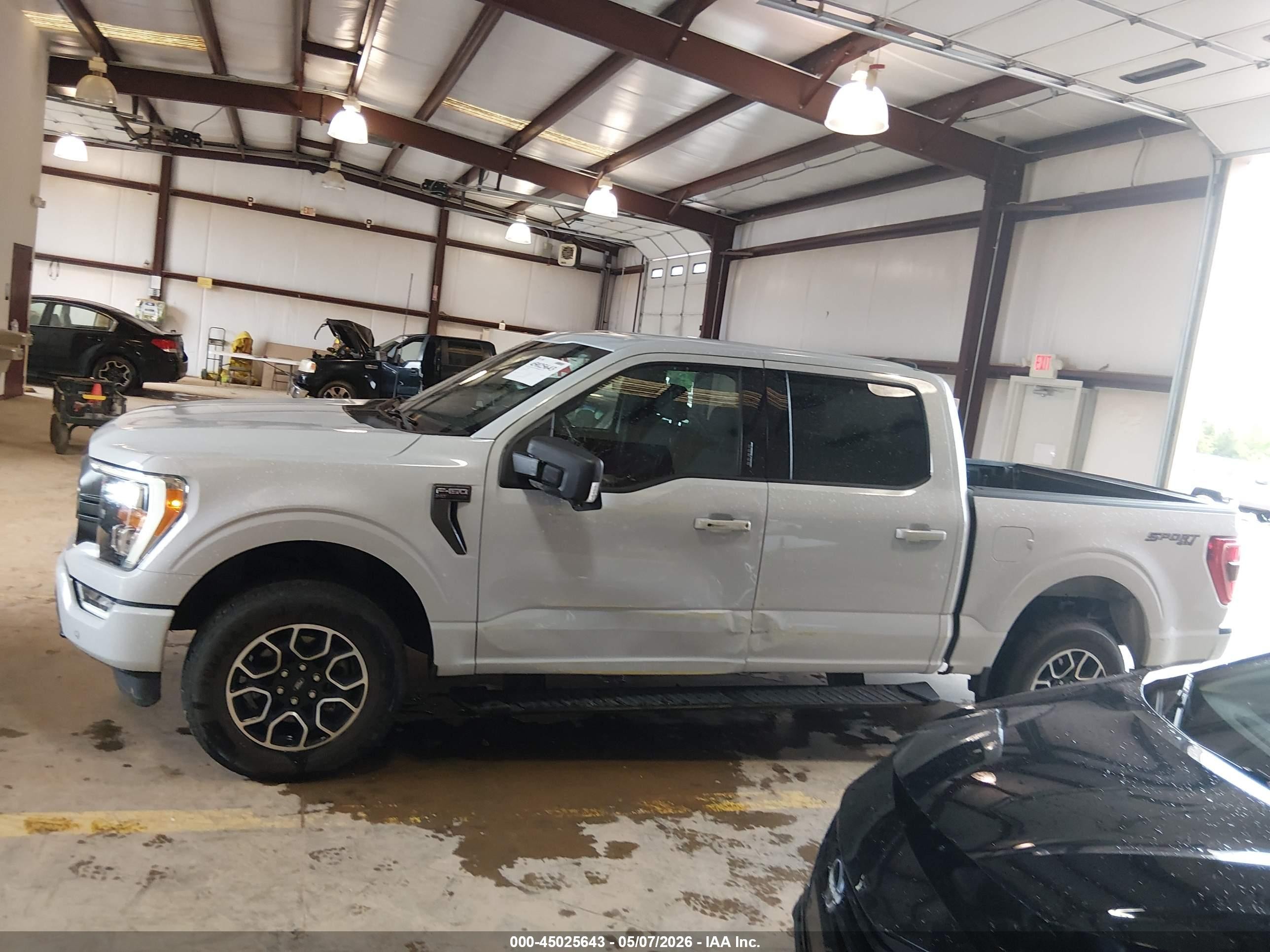 2021 Ford F-150 Xlt Серый vin: 1FTEW1EP4MKE91893