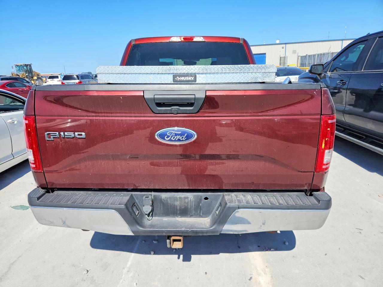 2015 Ford F150 Supercrew Burgundy vin: 1FTEW1EP5FFA89540