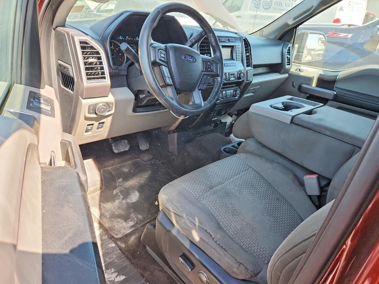 2015 Ford F150 Supercrew Burgundy vin: 1FTEW1EP5FFA89540