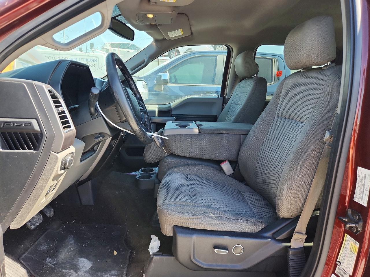 2015 Ford F150 Supercrew Burgundy vin: 1FTEW1EP5FFA89540