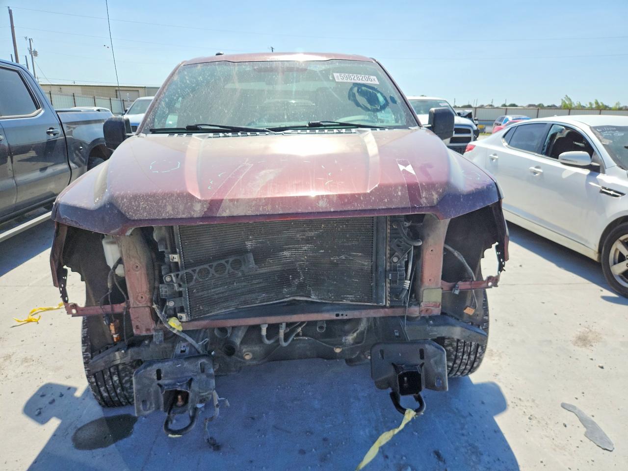 2015 Ford F150 Supercrew Burgundy vin: 1FTEW1EP5FFA89540
