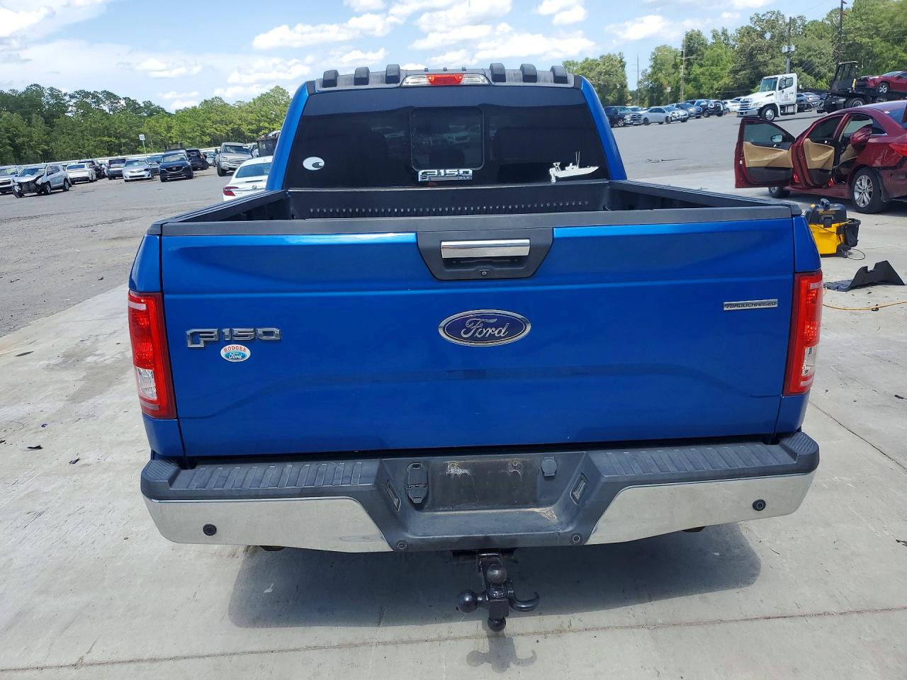 2015 Ford F150 Supercrew Blue vin: 1FTEW1EP5FFB20432