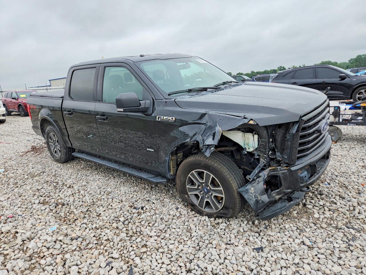 2015 Ford F150 Supercrew Black vin: 1FTEW1EP5FFB40342