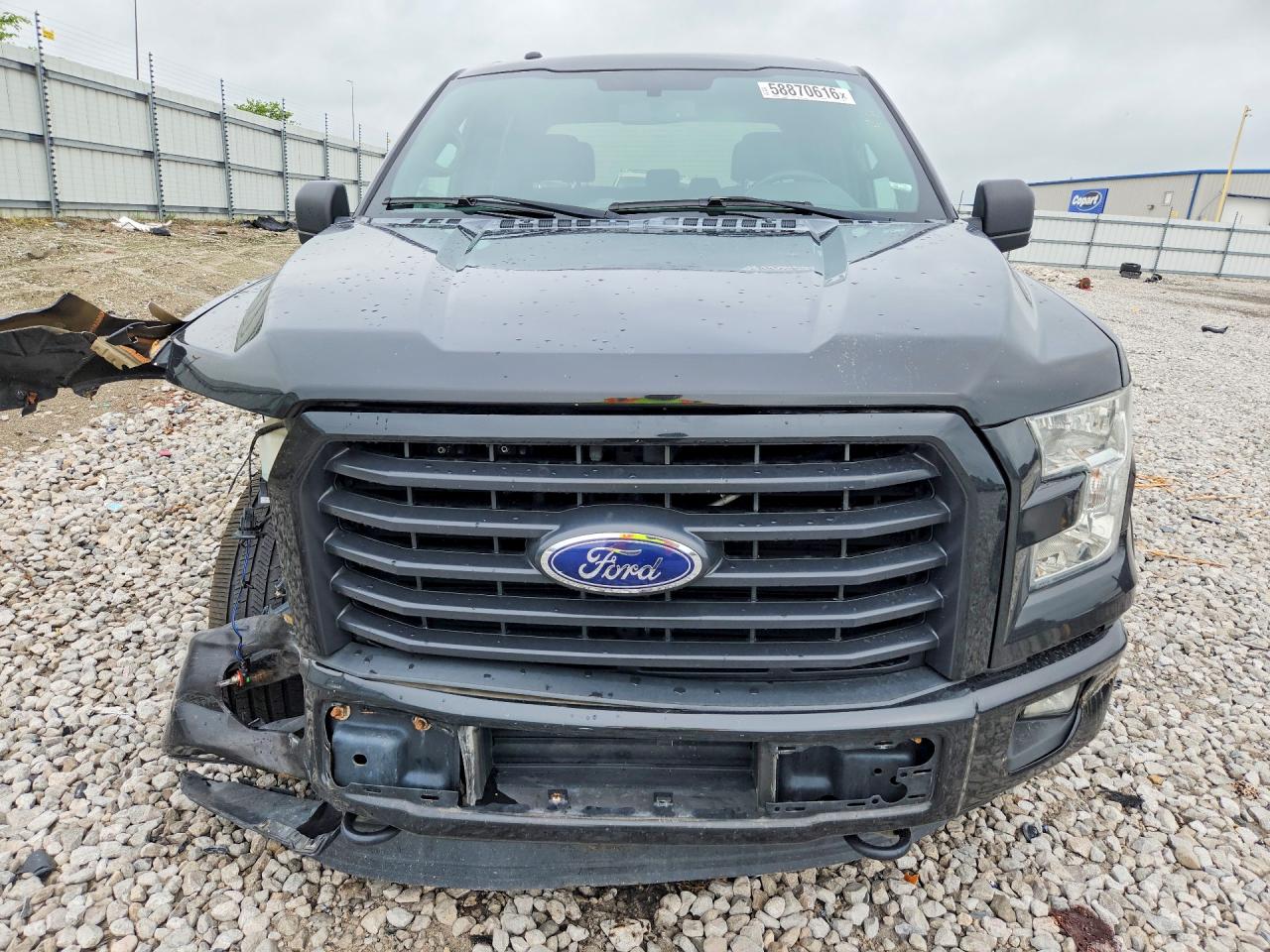 2015 Ford F150 Supercrew Black vin: 1FTEW1EP5FFB40342