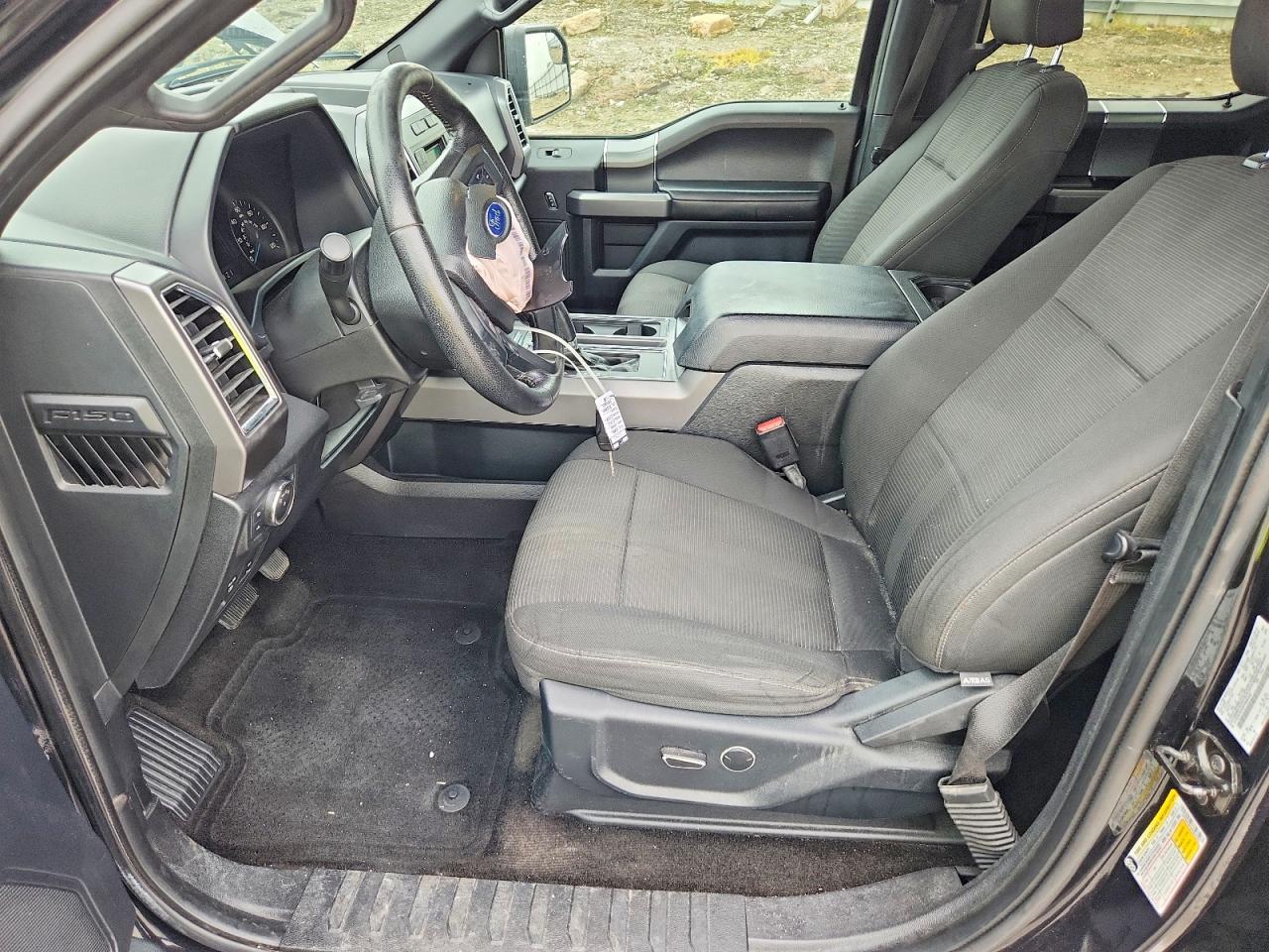 2015 Ford F150 Supercrew Black vin: 1FTEW1EP5FFB40342