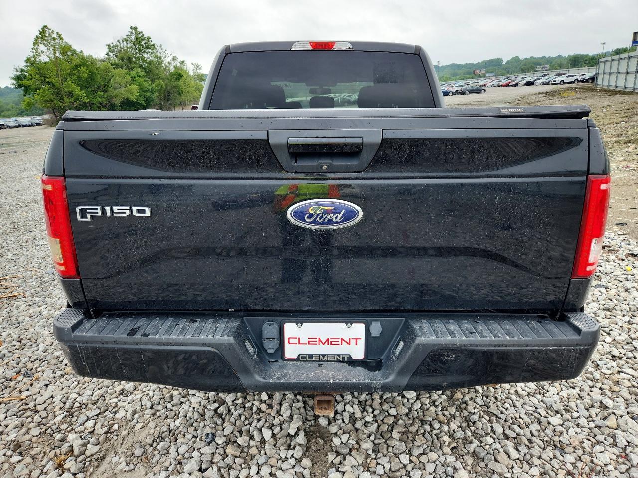 2015 Ford F150 Supercrew Black vin: 1FTEW1EP5FFB40342