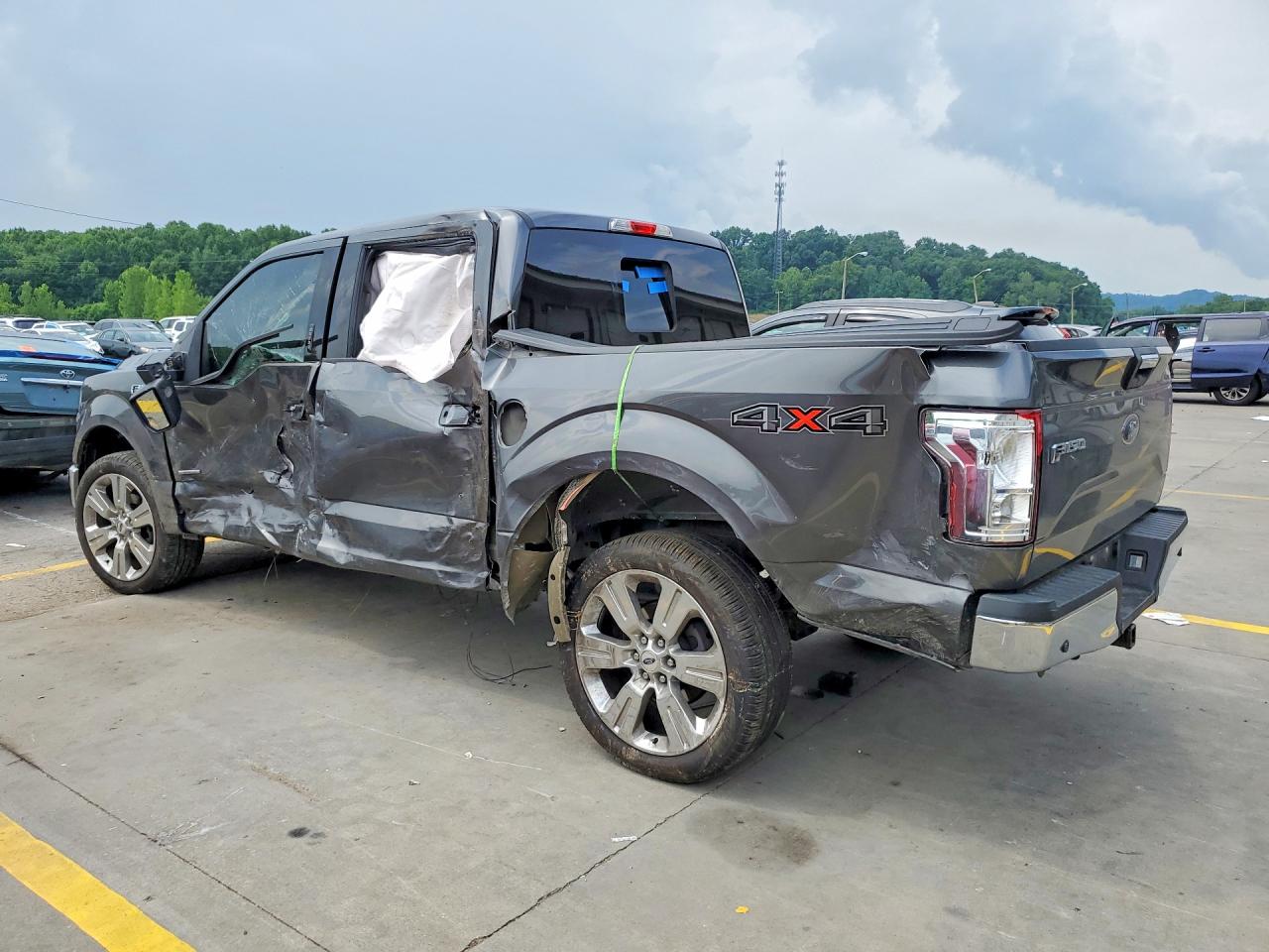 2015 Ford F150 Supercrew Charcoal vin: 1FTEW1EP5FFB60736