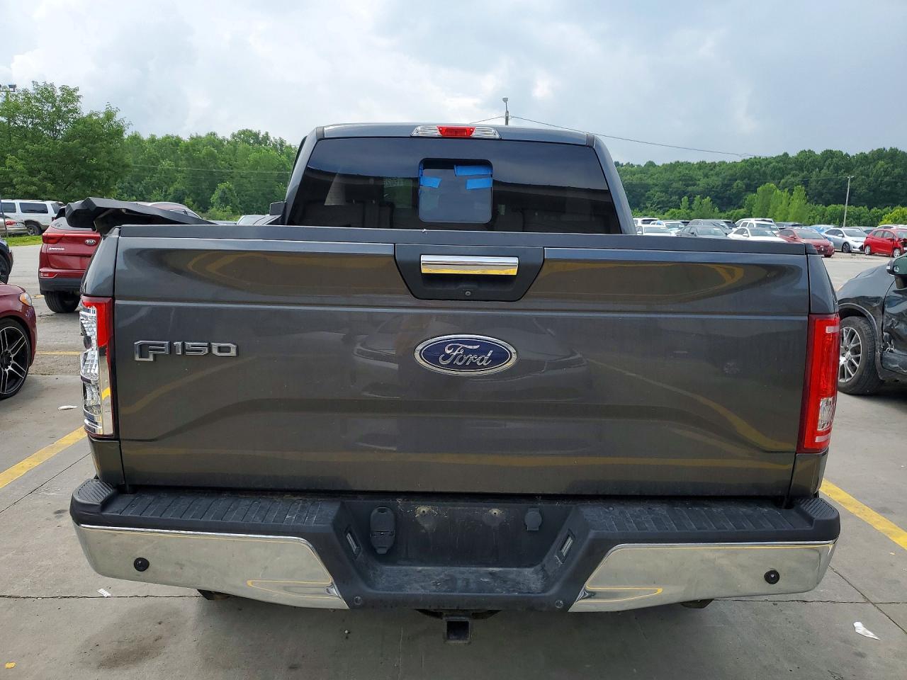 2015 Ford F150 Supercrew Charcoal vin: 1FTEW1EP5FFB60736