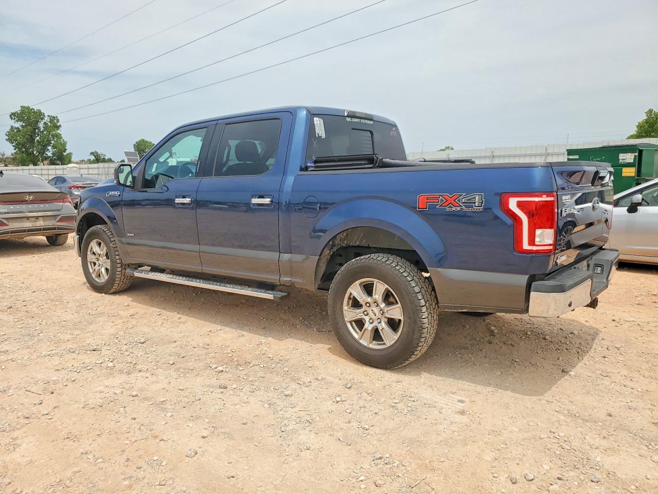 2015 Ford F150 Supercrew Blue vin: 1FTEW1EP5FKE71817