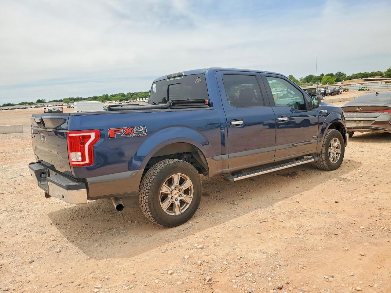 2015 Ford F150 Supercrew Blue vin: 1FTEW1EP5FKE71817
