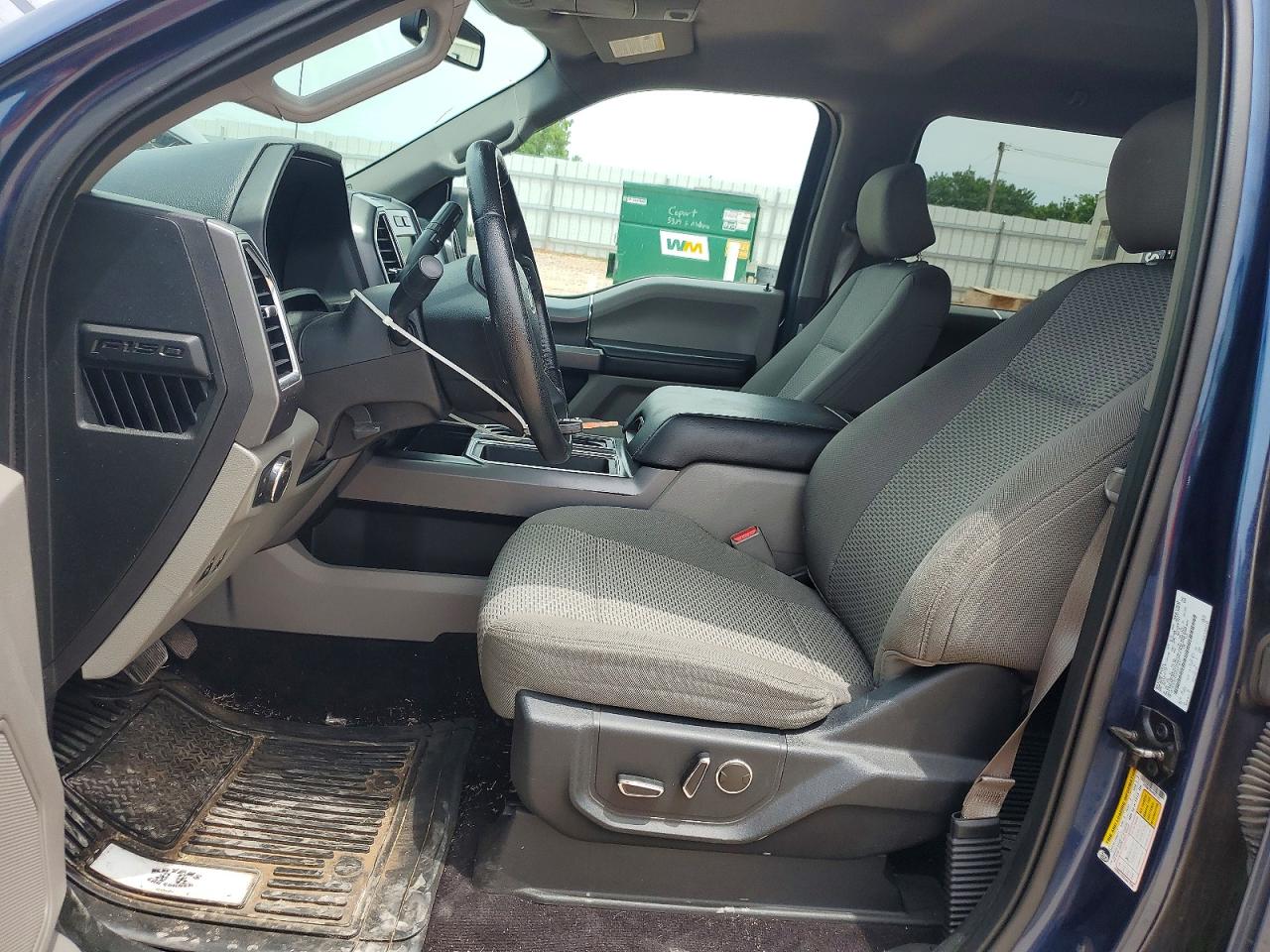 2015 Ford F150 Supercrew Blue vin: 1FTEW1EP5FKE71817