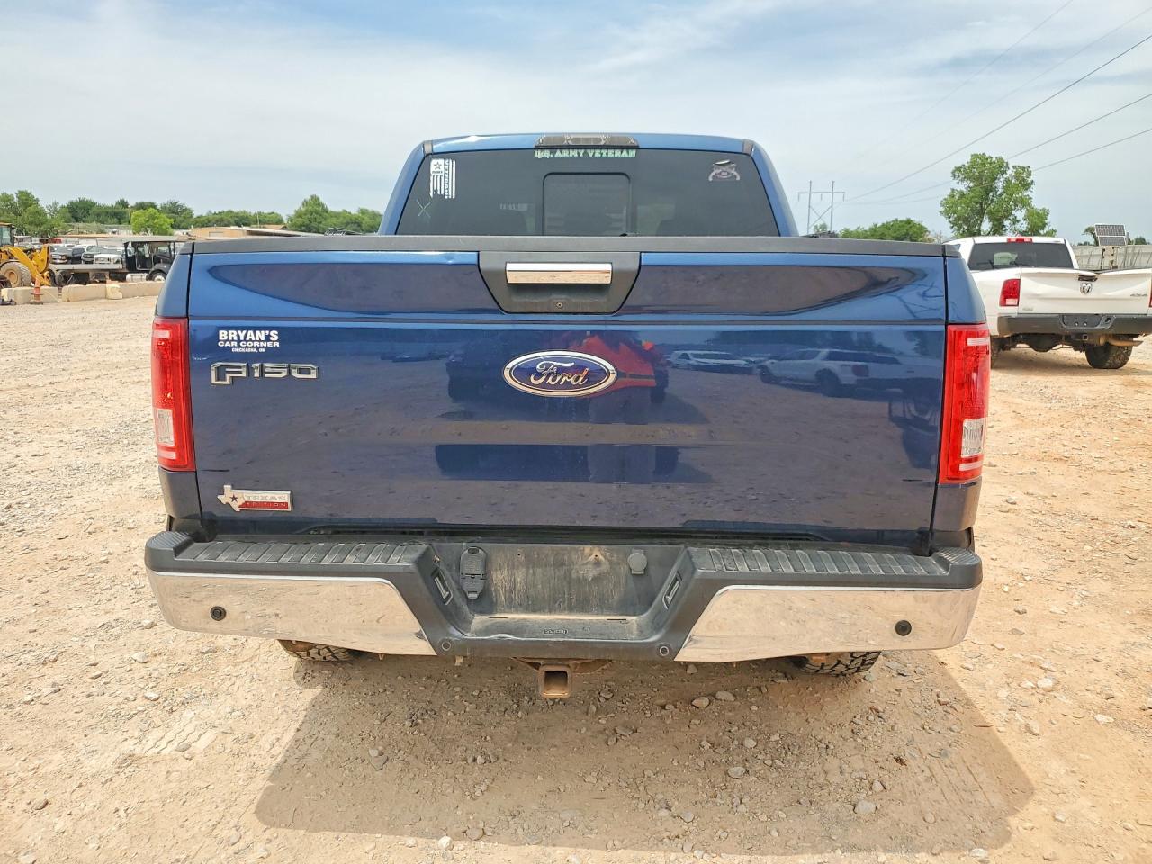 2015 Ford F150 Supercrew Blue vin: 1FTEW1EP5FKE71817