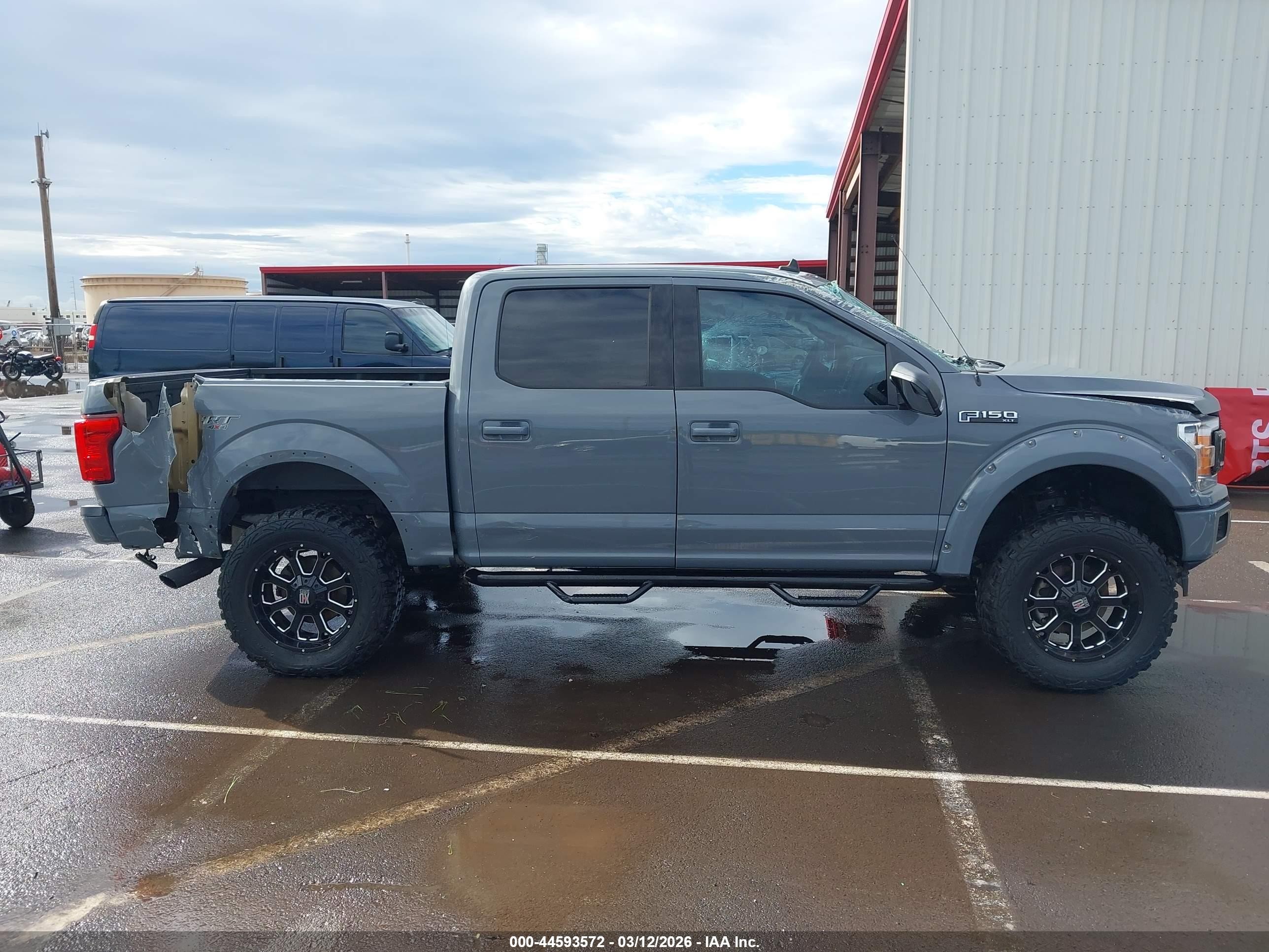 2019 Ford F-150 Xlt Gray vin: 1FTEW1EP5KKC70350