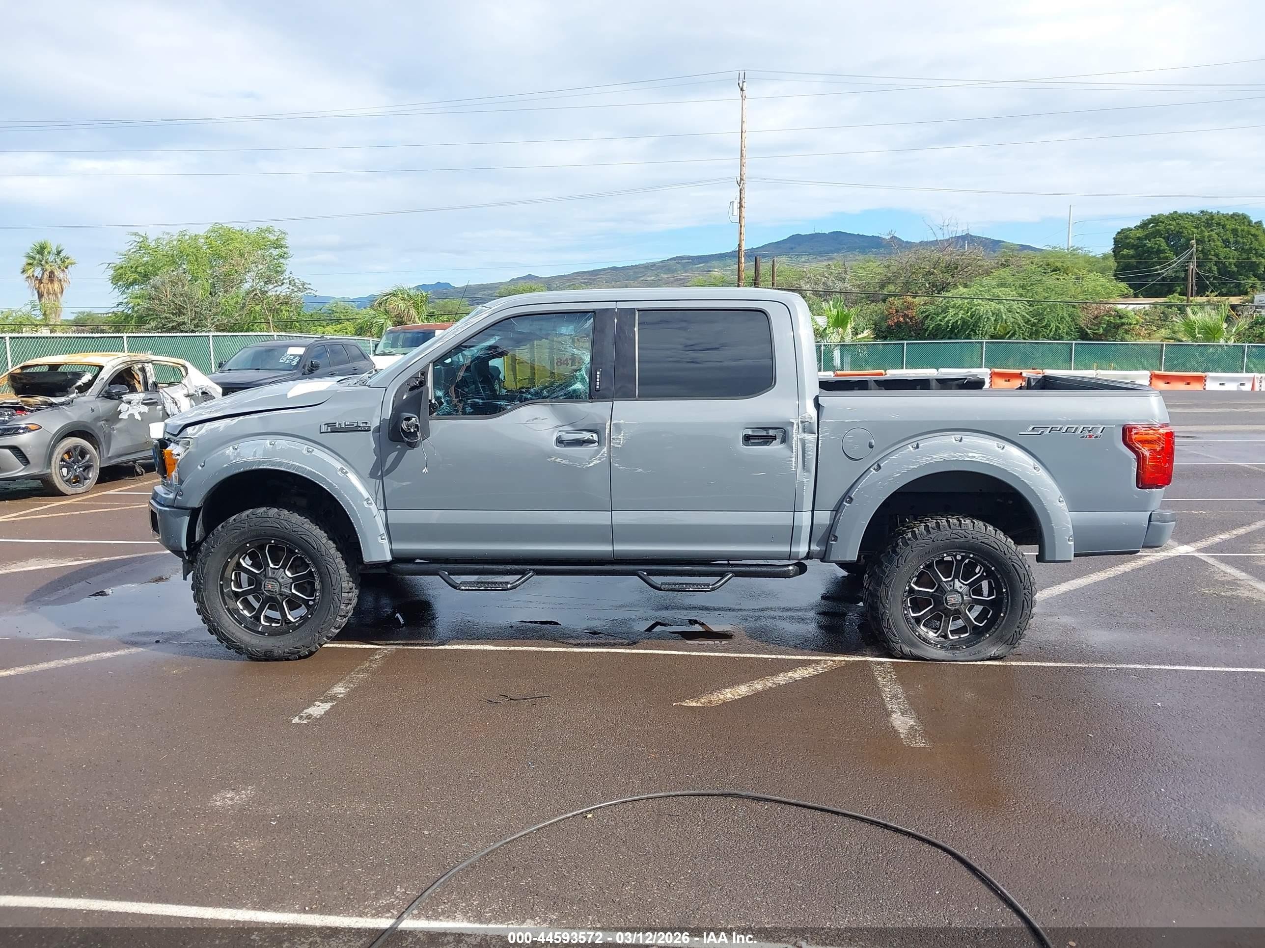 2019 Ford F-150 Xlt Gray vin: 1FTEW1EP5KKC70350