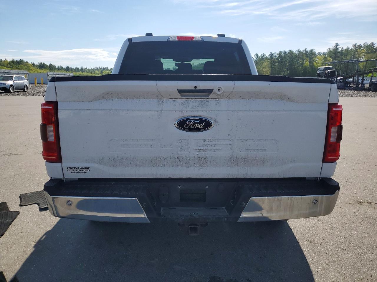 2021 Ford F150 Supercrew White vin: 1FTEW1EP5MFB66923