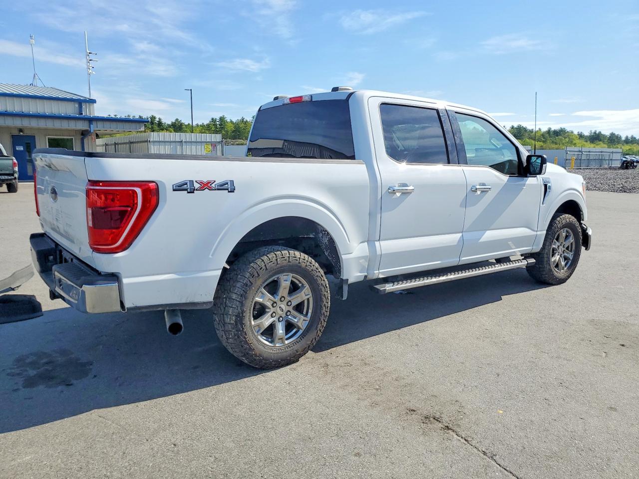 2021 Ford F150 Supercrew White vin: 1FTEW1EP5MFB66923