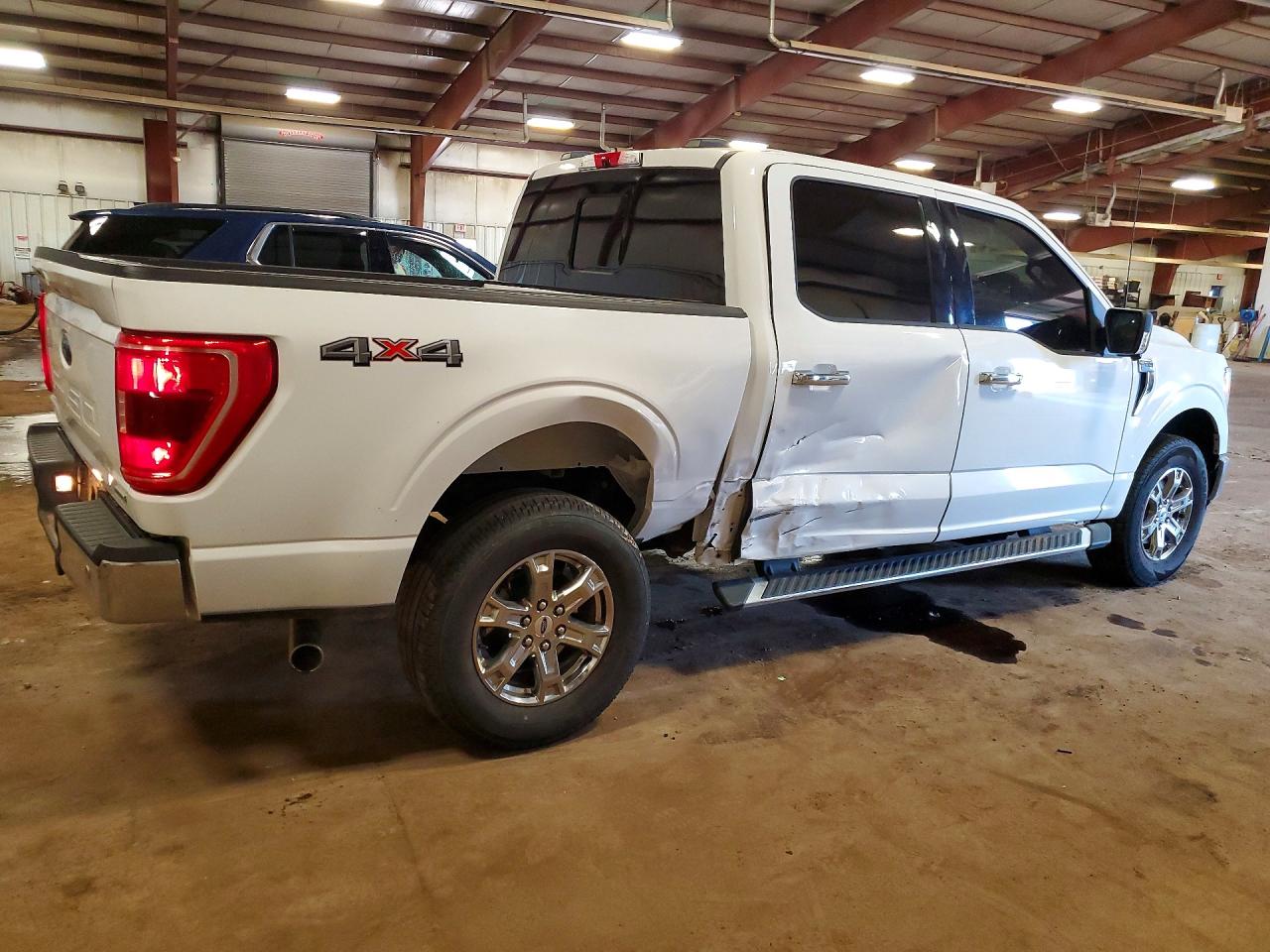 2022 Ford F150 Supercrew White vin: 1FTEW1EP5NKD90847