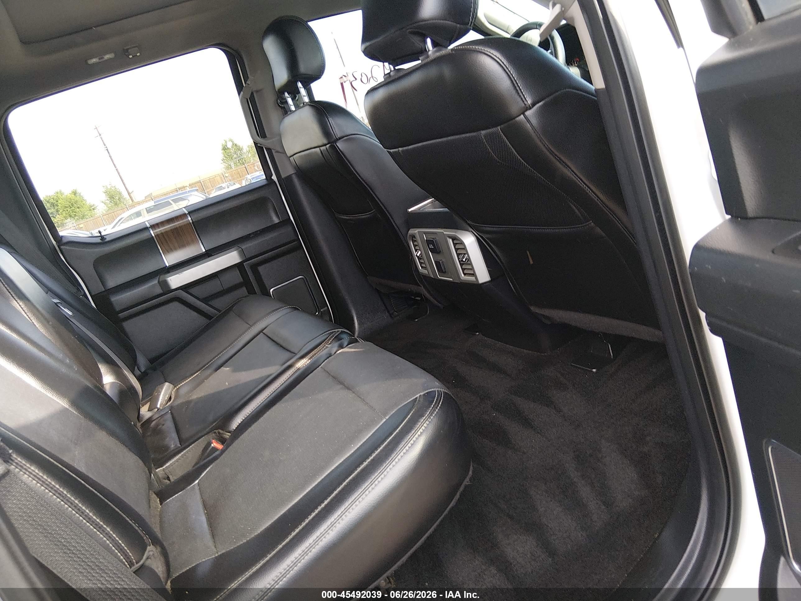 2015 Ford F-150 Lariat/xl/xlt White vin: 1FTEW1EP6FFA91541