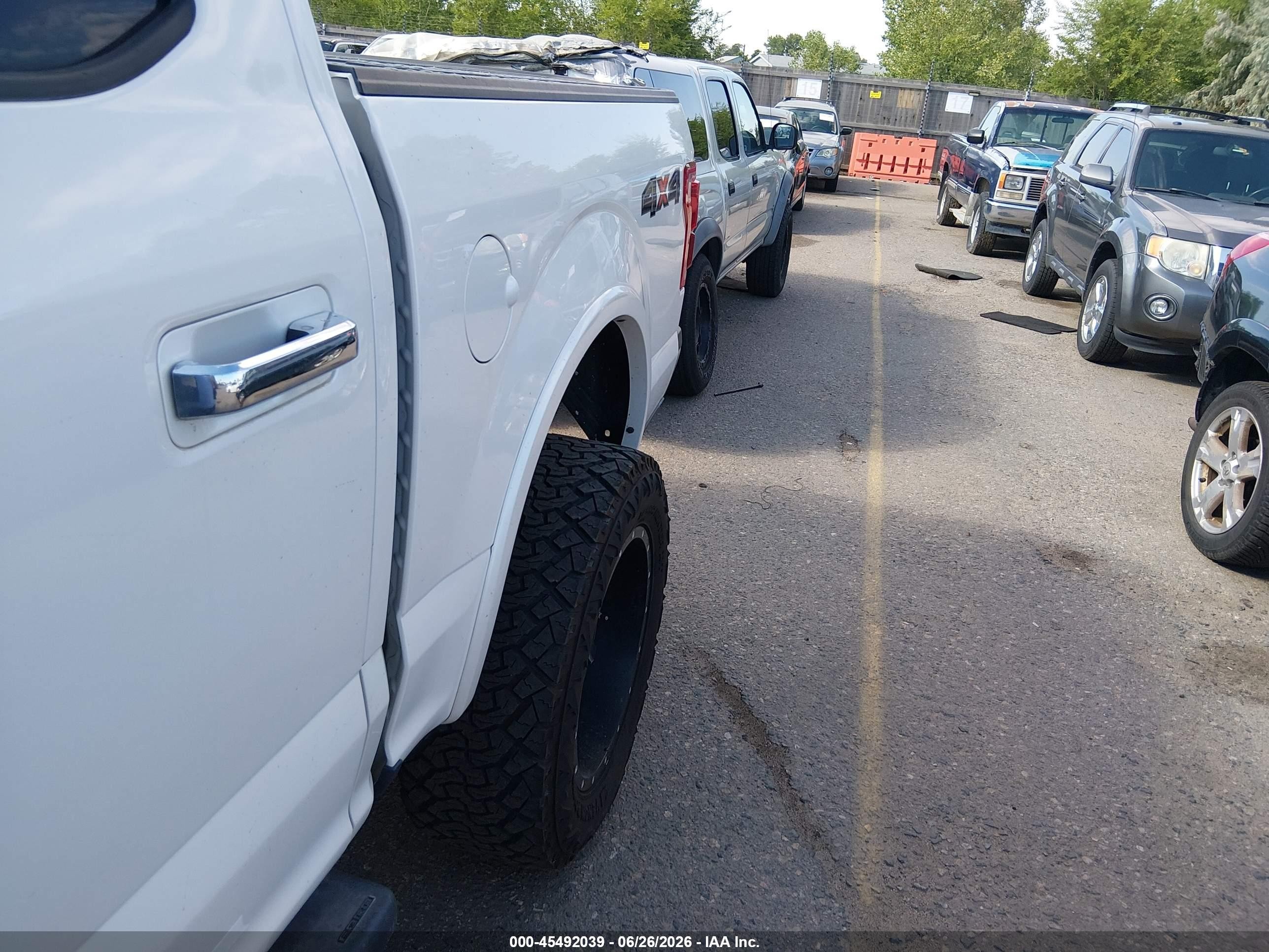2015 Ford F-150 Lariat/xl/xlt White vin: 1FTEW1EP6FFA91541