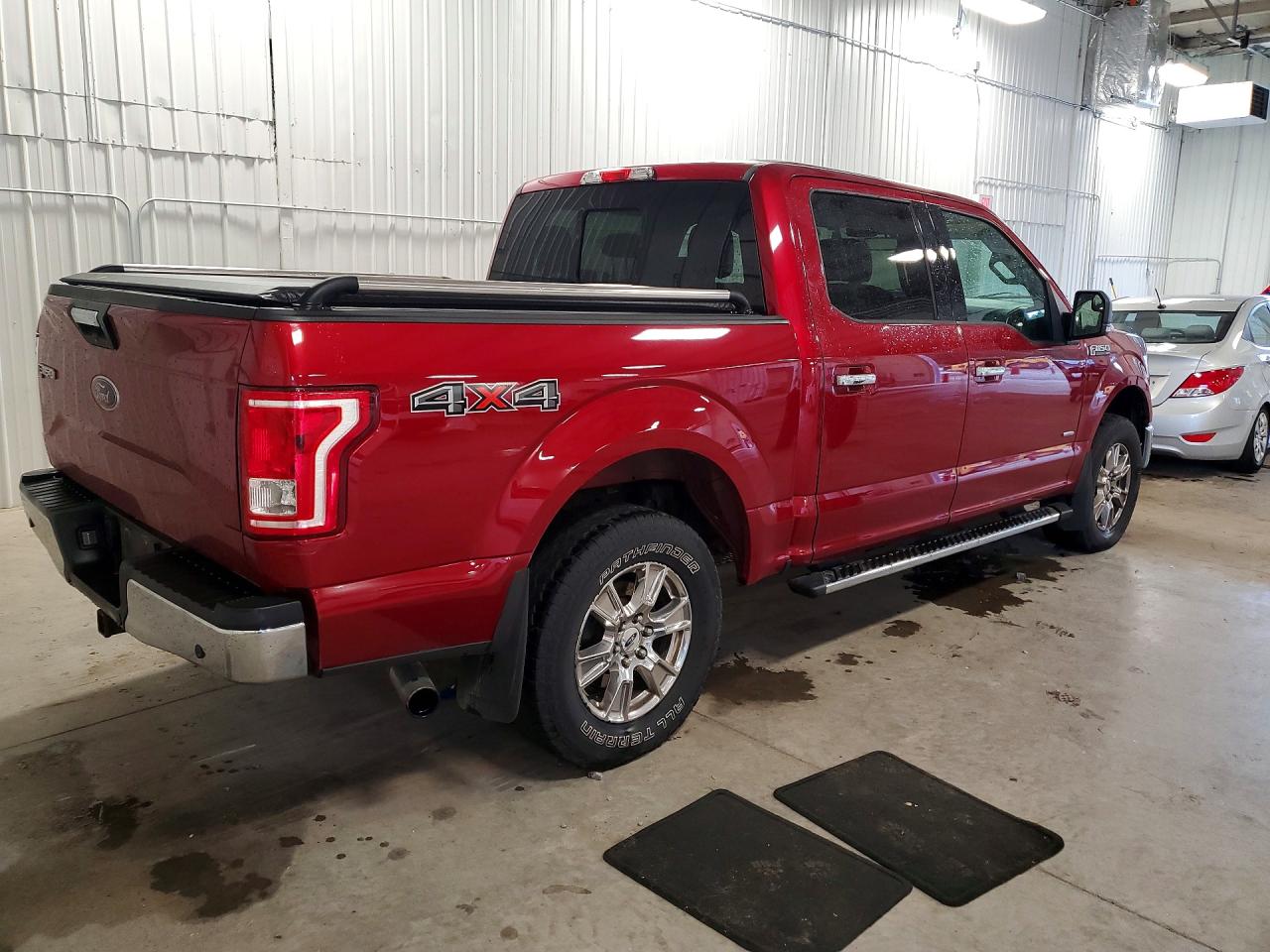 2015 Ford F150 Supercrew Maroon vin: 1FTEW1EP6FFC53510