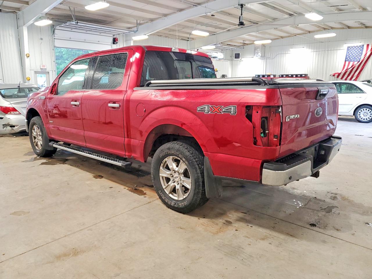 2015 Ford F150 Supercrew Maroon vin: 1FTEW1EP6FFC53510