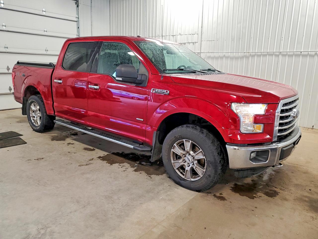 2015 Ford F150 Supercrew Maroon vin: 1FTEW1EP6FFC53510