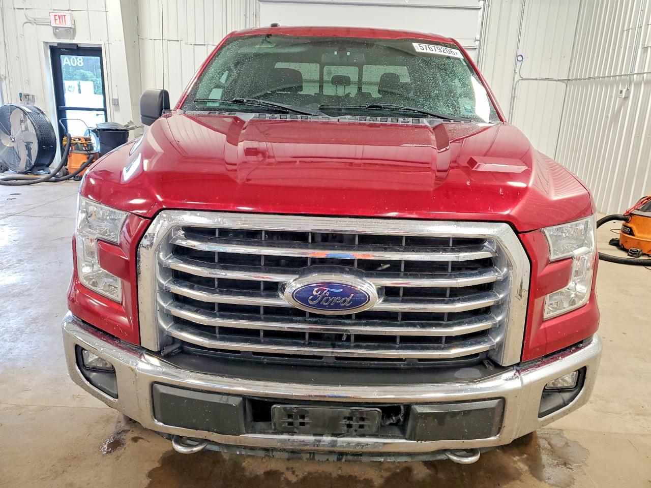 2015 Ford F150 Supercrew Maroon vin: 1FTEW1EP6FFC53510