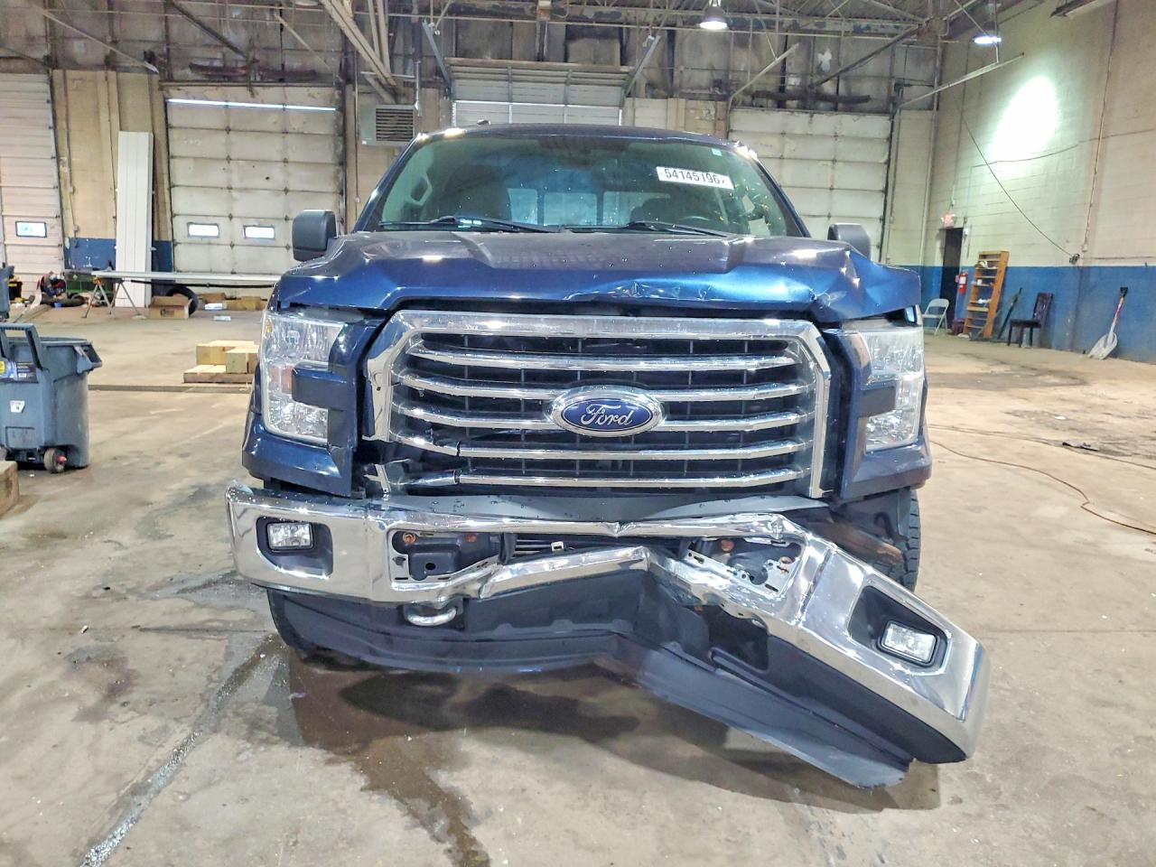 2015 Ford F150 Supercrew Blue vin: 1FTEW1EP6FFD06416