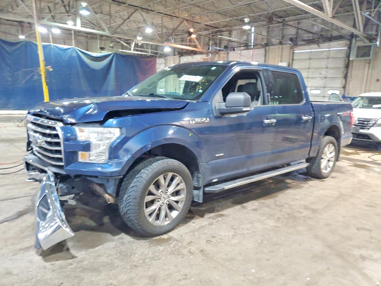 2015 Ford F150 Supercrew Blue vin: 1FTEW1EP6FFD06416